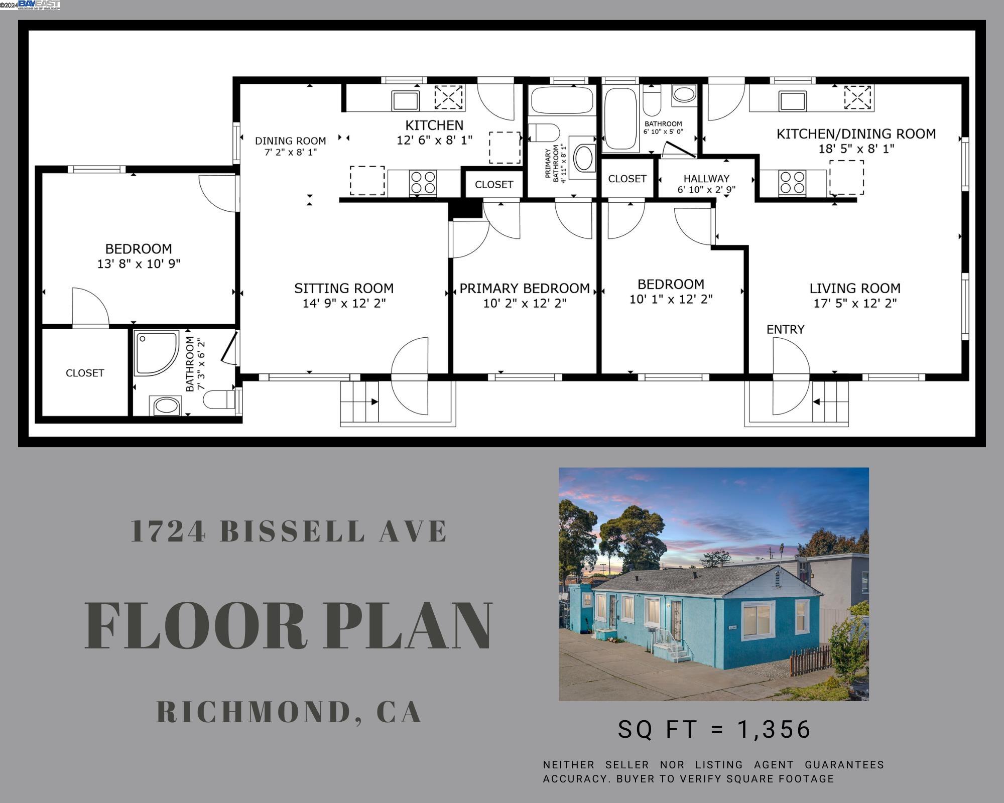 Detail Gallery Image 21 of 22 For 1724 Bissell Ave, Richmond,  CA 94801 - – Beds | – Baths