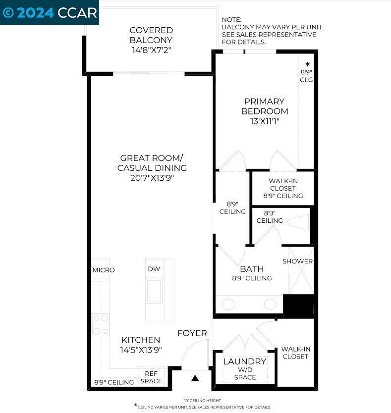Detail Gallery Image 7 of 14 For 308 Torrey Pine Terrace #313,  Sunnyvale,  CA 94086 - 1 Beds | 1 Baths