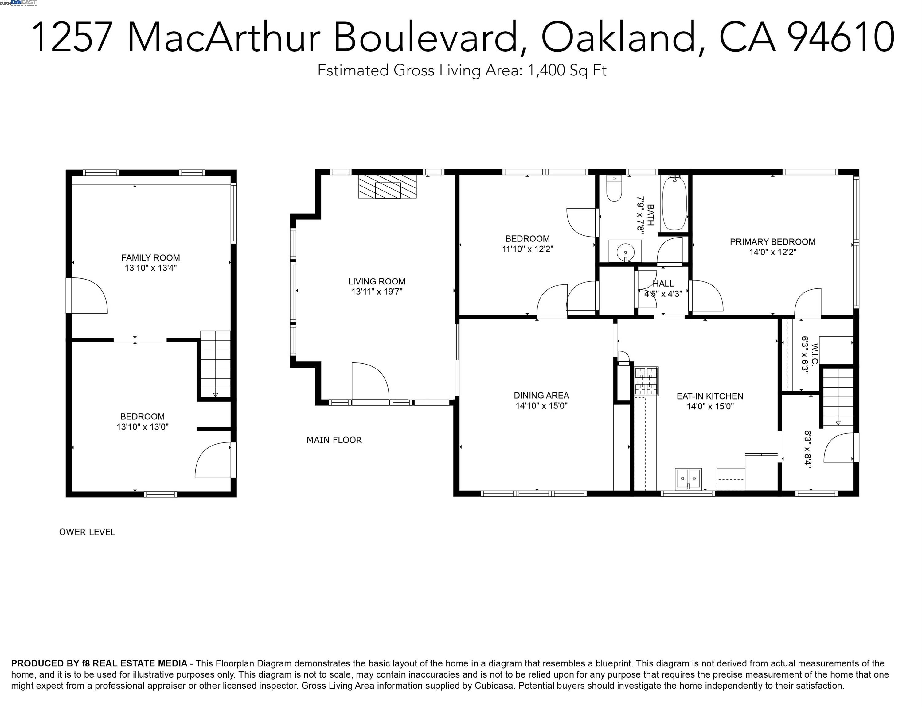 Detail Gallery Image 57 of 60 For 1257 Macarthur Blvd, Oakland,  CA 94610 - 3 Beds | 1 Baths
