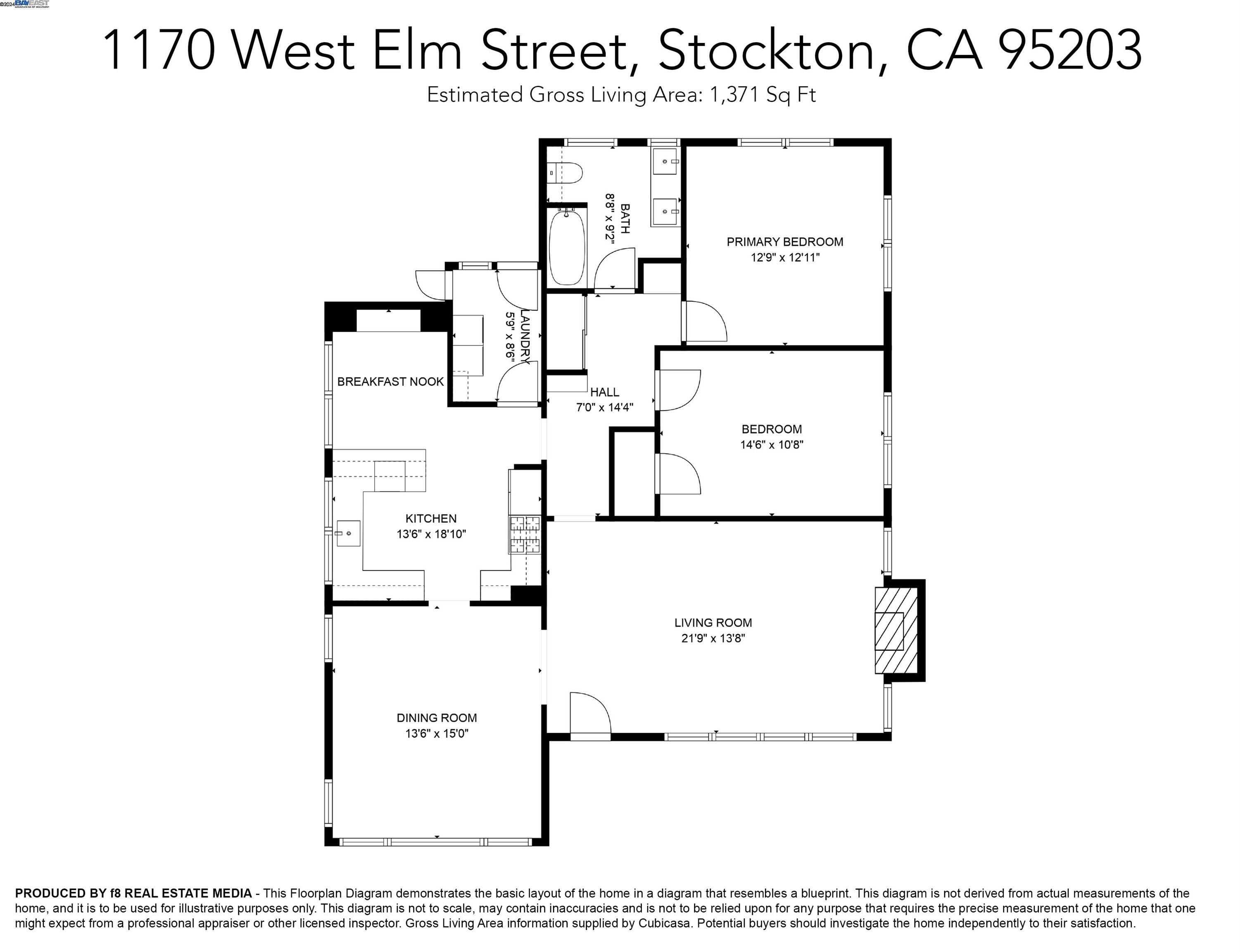 Detail Gallery Image 44 of 44 For 1170 W Elm St, Stockton,  CA 95203 - 2 Beds | 1 Baths