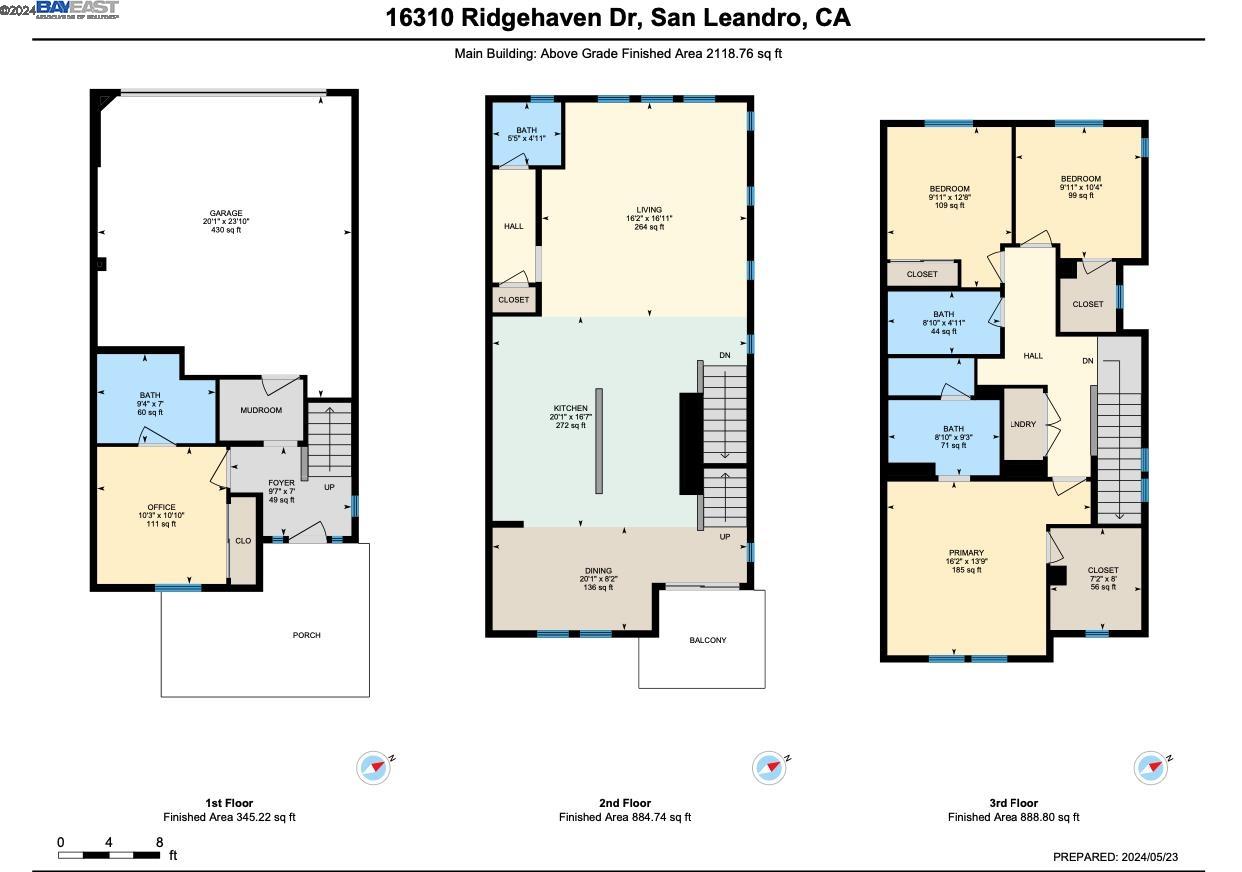 Detail Gallery Image 32 of 32 For 16310 Ridgehaven Dr. #201,  San Leandro,  CA 94578 - 4 Beds | 3/1 Baths