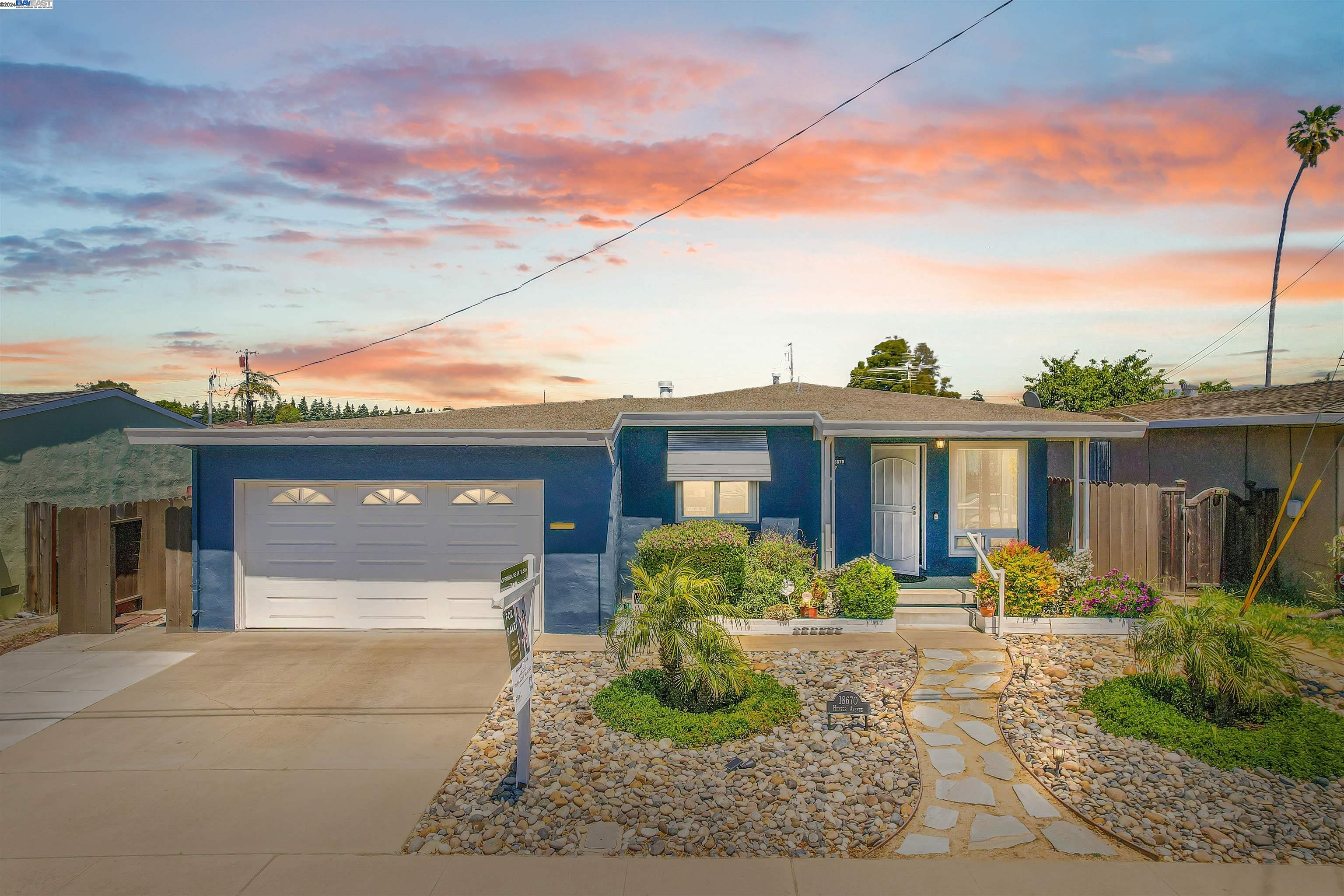 Detail Gallery Image 1 of 1 For 18670 Hunter Ave, Hayward,  CA 94541 - 3 Beds | 1 Baths