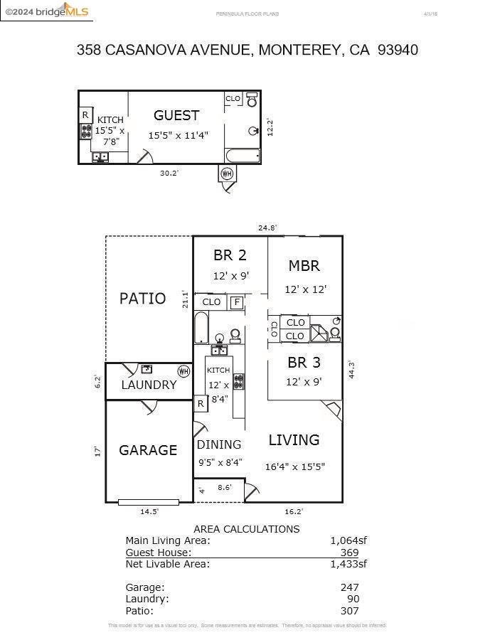 Detail Gallery Image 2 of 14 For 358 Casanova Ave, Monterey,  CA 93940 - 3 Beds | 2 Baths