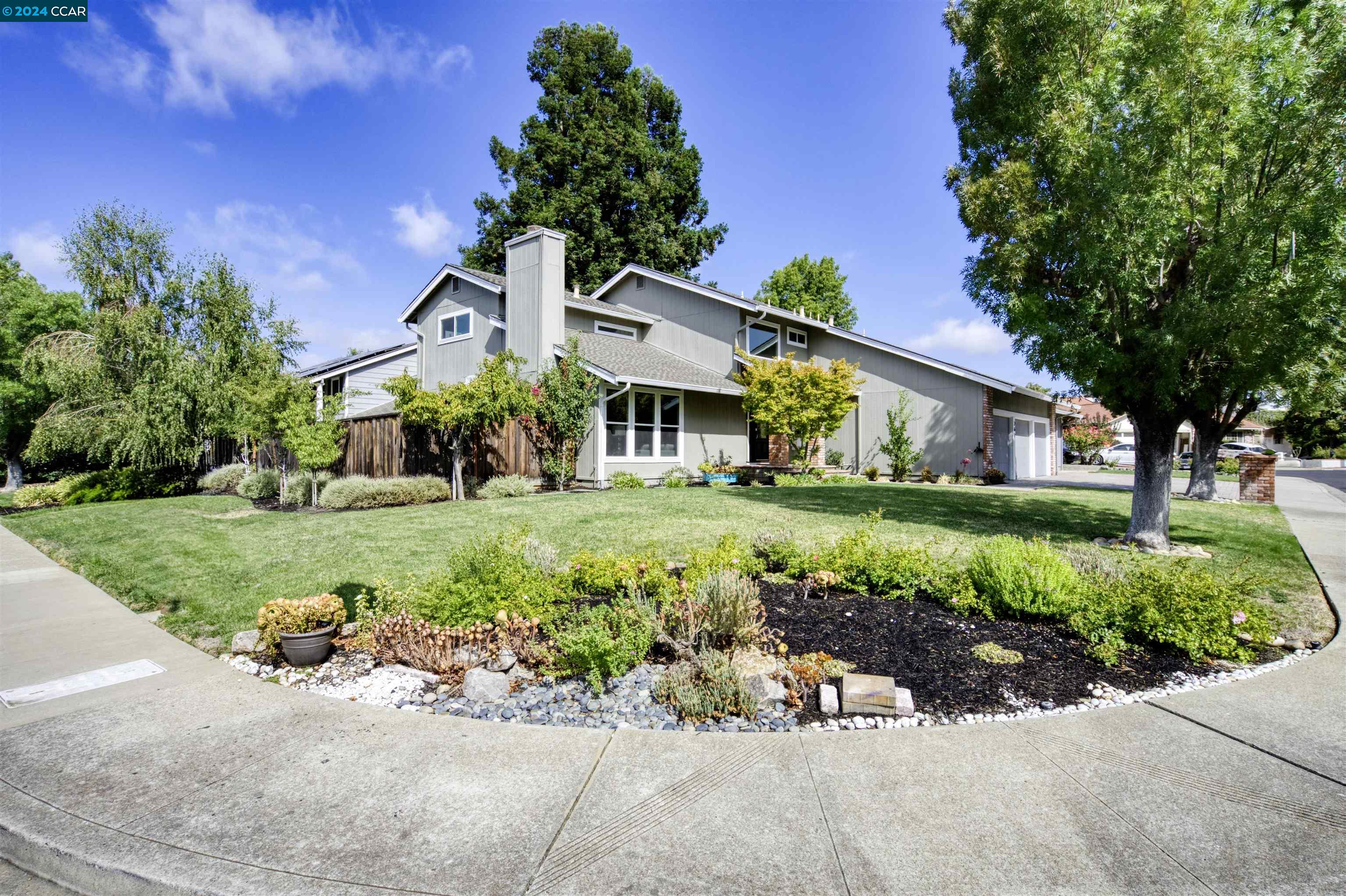 Now priced under market, this is an unbelievable value for remodeled Northgate stunner complete with separate in-law unit. Immaculate all new kitchen, new floors, new luxurious primary master suite and new paint. Also included is a separate 850 sq ft accessory apartment complete with its own dedicated entrance and garage. Total size of home and ADU is 3636 sq ft. Open kitchen in the main home includes all new stone countertops, new cabinets, all new appliances and incredible storage including a large pantry. The kitchen flows into the bright living room complete with a wood-burning fireplace and access to the huge private patio. Formal living and dining rooms and a full bedroom downstairs. Large primary suite w/ stunning new freestanding tub, shower, dual sink vanity and tile floor. The private accessory apartment offers incredible options. Featuring a vaulted ceiling, full kitchen and even a second smaller bedroom/office, it's perfect for extended family, a home office or income generation as similar spaces command $3200/mo or more. Huge 3 car garage w/ extra storage cabinets. Flat, landscaped, backyard w/ multiple areas for dining & playing. Northgate schools!
