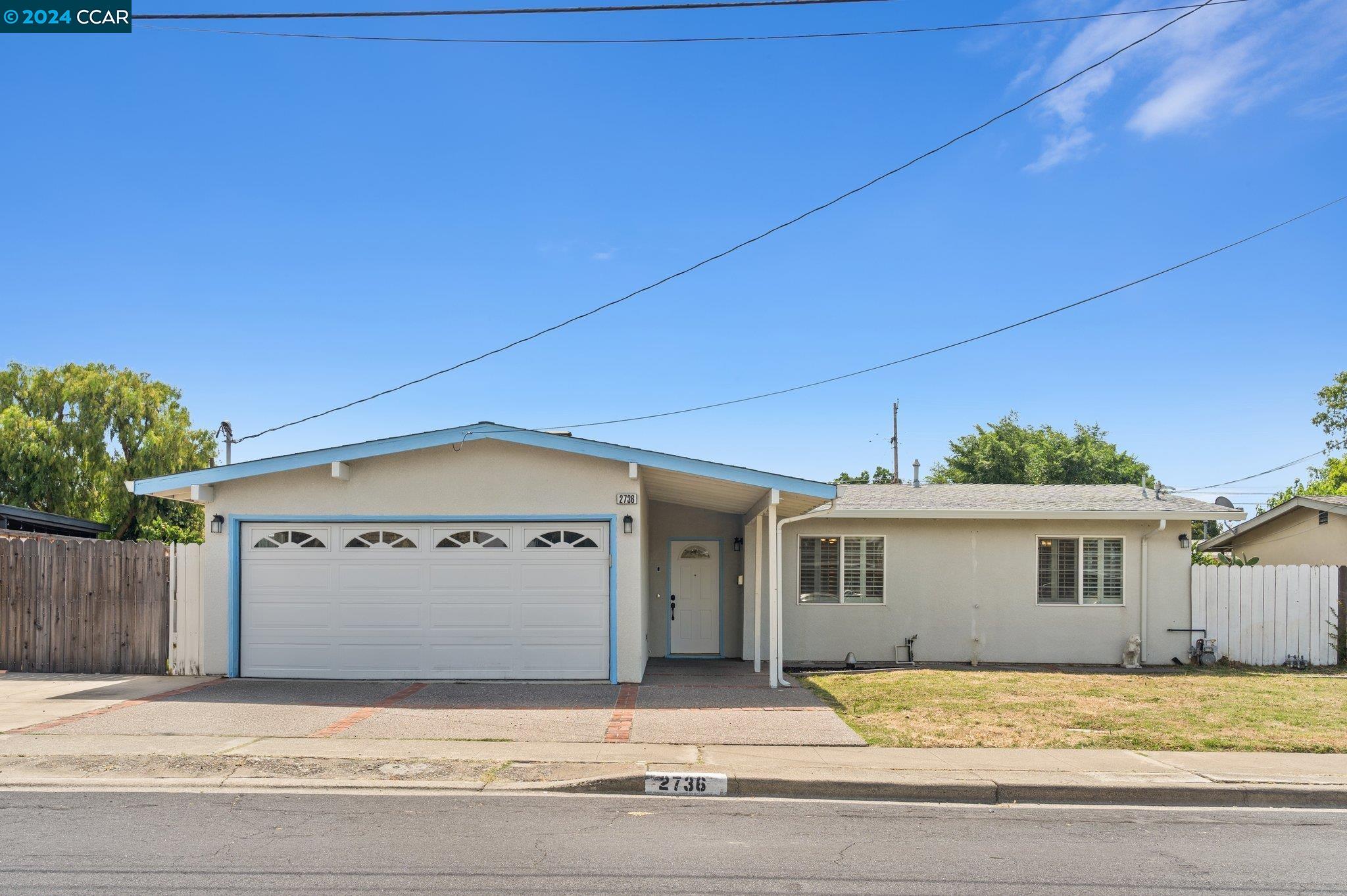 Detail Gallery Image 1 of 1 For 2736 Eastgate Ave, Concord,  CA 94520 - 3 Beds | 1 Baths