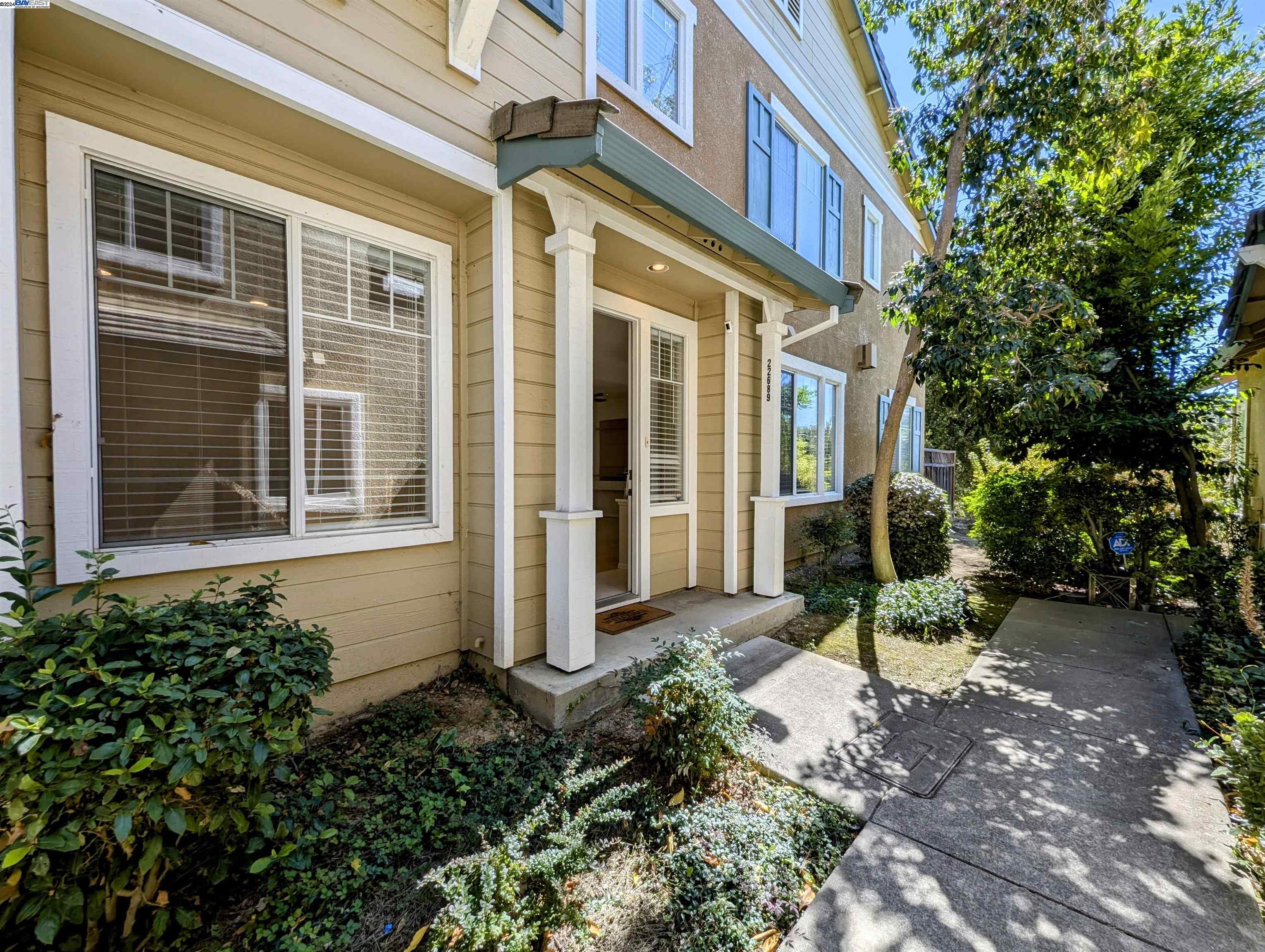 Welcome to 22689 Canyon Terrace Drive #4! Homes in this highly desirable Five Canyons community do not come available often - a real reason to not miss out! This bright end unit offers privacy and serenity in a cool and comfy setting with 4 bedrooms, carpeting upstairs, convenient built-ins, new paint, 2.5 bathrooms, a loft area, 2-car garage, fireplace, fruit-bearing mandarin orange tree, and resort style amenities including pool, clubhouse, tennis courts, basketball courts, and trails within a safe, quiet, and family-filled community. A-rated schools, shopping, and freeway access are all near and easy to get to! This home is as much made for living as it is for lounging. All appliances are included, neighbors on only one side, and a patio that's perfect for enjoying evenings with wine and a view... this home beckons as your not-too-far-from-it-all hideaway in the hills.