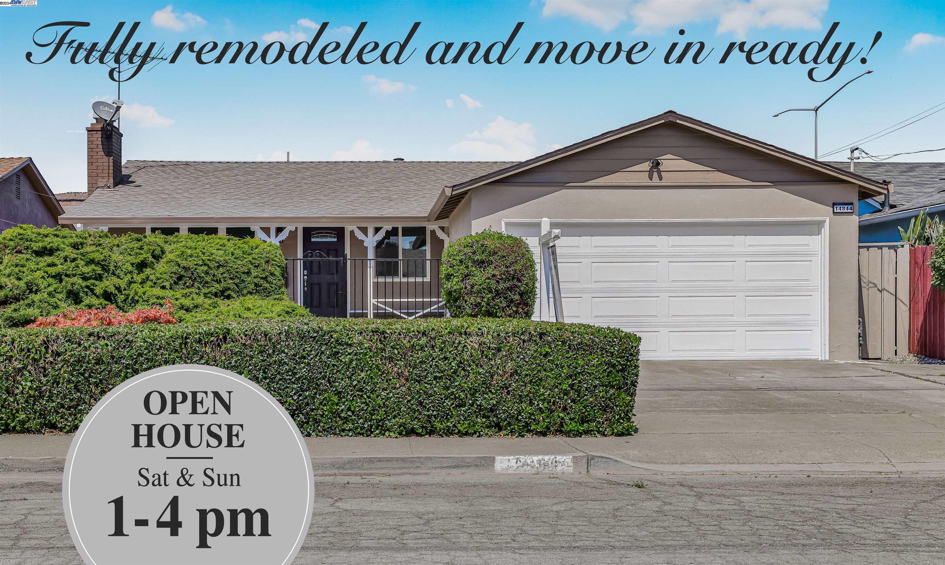 Detail Gallery Image 1 of 1 For 14844 Crosby St, San Leandro,  CA 94579 - 3 Beds | 2 Baths