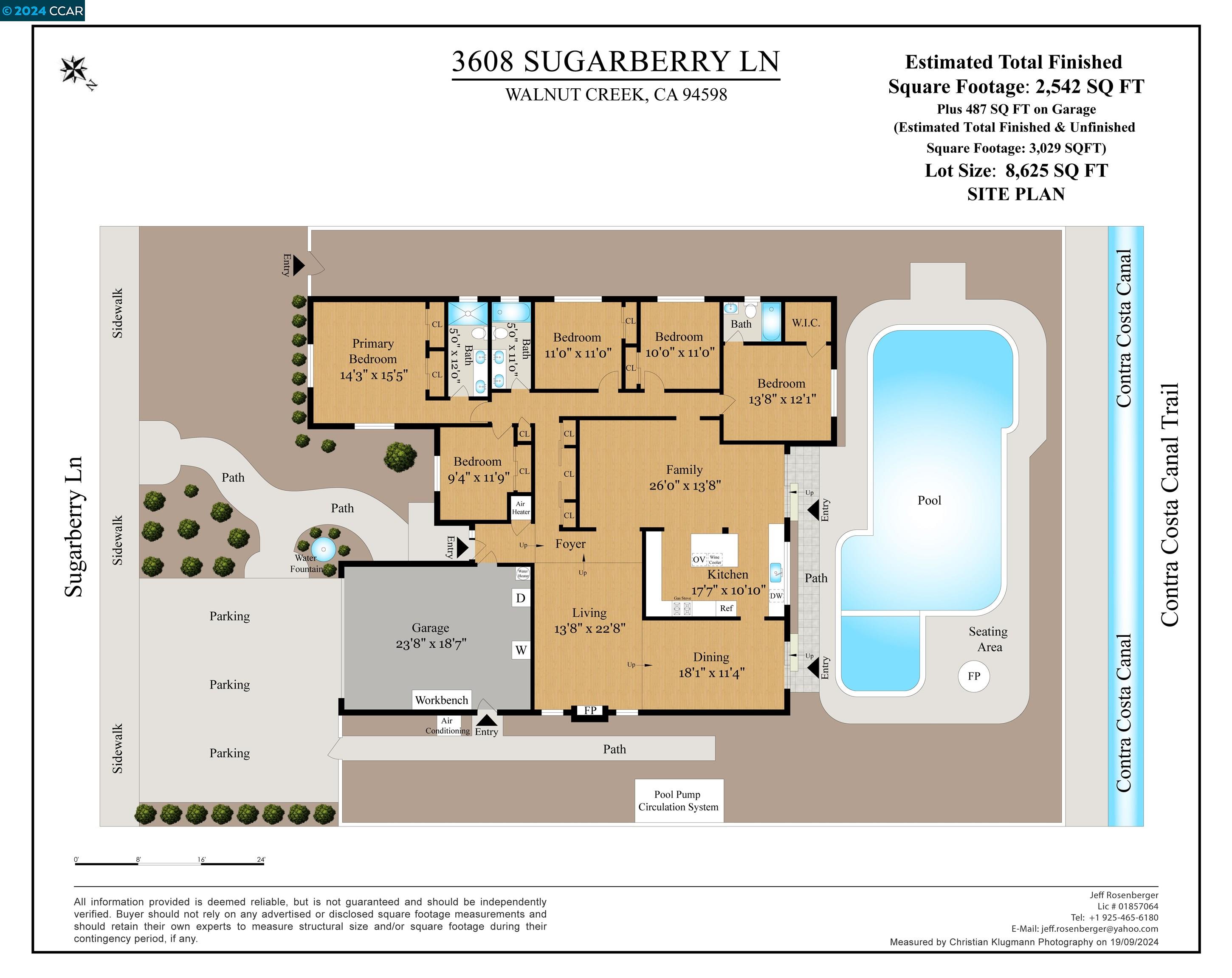 Detail Gallery Image 3 of 60 For 3608 Sugarberry Ln, Walnut Creek,  CA 94598 - 5 Beds | 3 Baths