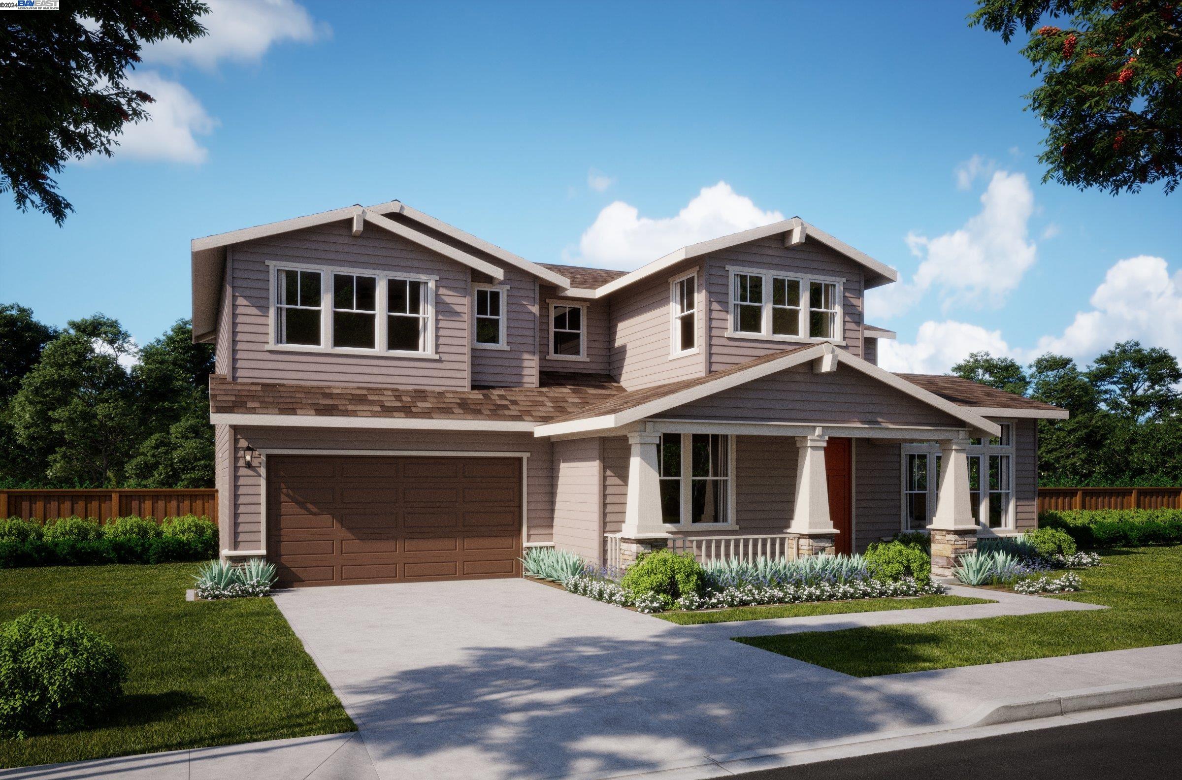 HILL TOP LIVING!!  Summit Collection by Trumark Homes will feature 25 BRAND NEW estate-style homes on up to 1-acre lots in Castro Valley.  Residence 3 at Summit Collection by Trumark Homes is a stunning two-story home offering approx. 3,903 Sq. Ft. of living space. With a charming front entry porch, this home features a multifunctional flex space across from a secondary bedroom with an ensuite bathroom directly off the entrance. The main living area is just beyond the entry where you'll find a family room, breakfast nook, and an expansive gourmet kitchen with a center preparation island. The kitchen is equipped with recessed-panel beech cabinetry with Euro drawer slides and soft close doors in your choice of three colors, Daltile® Quartz slab countertops with 6” backsplash and full- height backsplash at cooktop, and Bosch® stainless steel kitchen appliances. Upon the second floor, you will find the primary suite, complete with spa-like bath w/ dual vanities, a walk-in shower, a standing tub, and a two spacious walk-in closets, a large loft area, laundry room, and three secondary bedrooms with two additional bathrooms round out the 2nd floor. Buyer can select cabinets & finishes for this home to make it their own!  This unique opportunity won't last long! Book your appt. today!