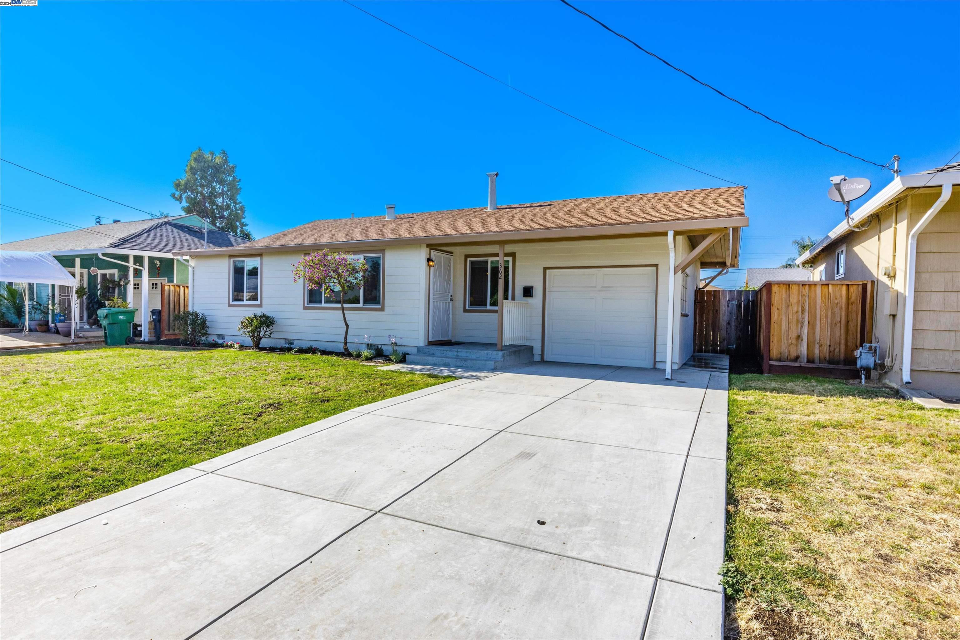 Detail Gallery Image 1 of 1 For 362 Hurley Drive, Hayward,  CA 94544 - 3 Beds | 1 Baths