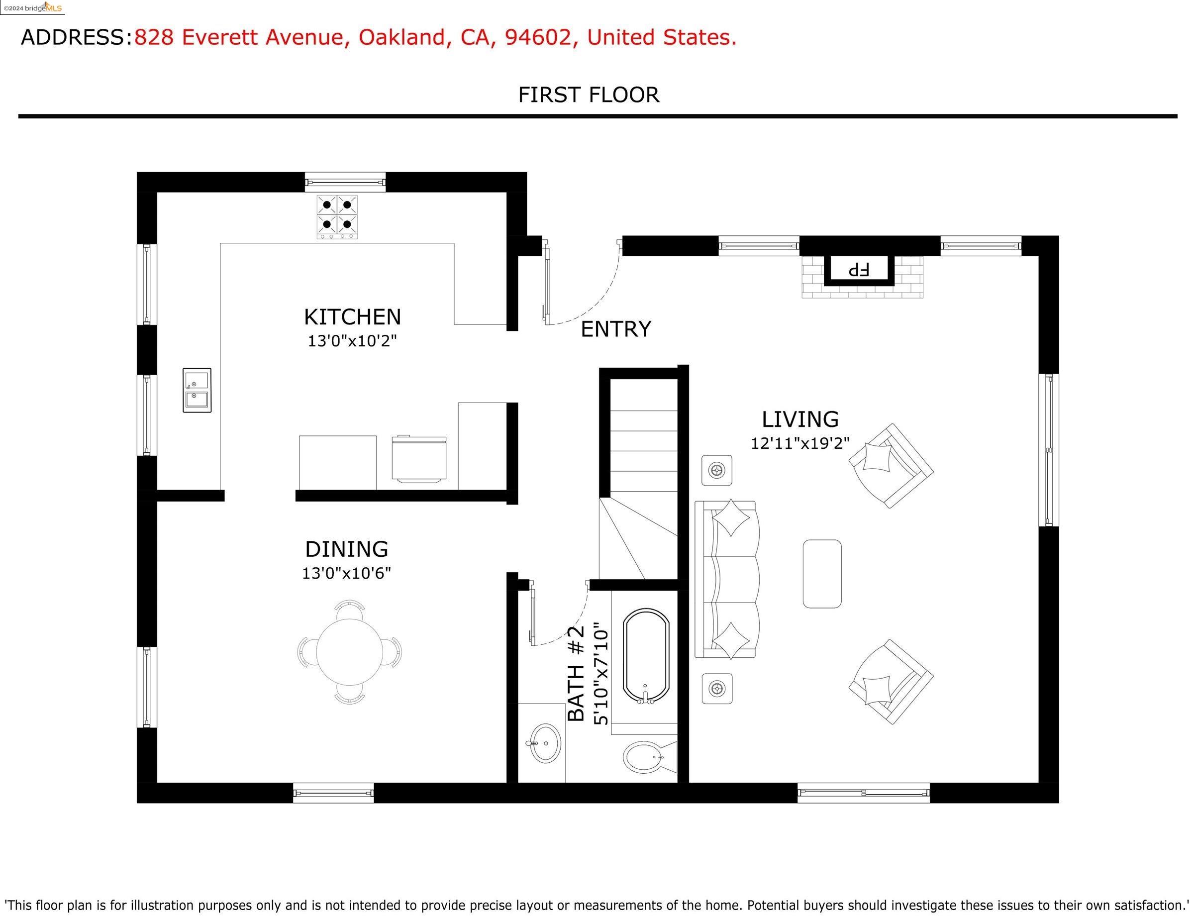 Detail Gallery Image 49 of 50 For 828 Everett Ave., Oakland,  CA 94602 - 4 Beds | 3 Baths