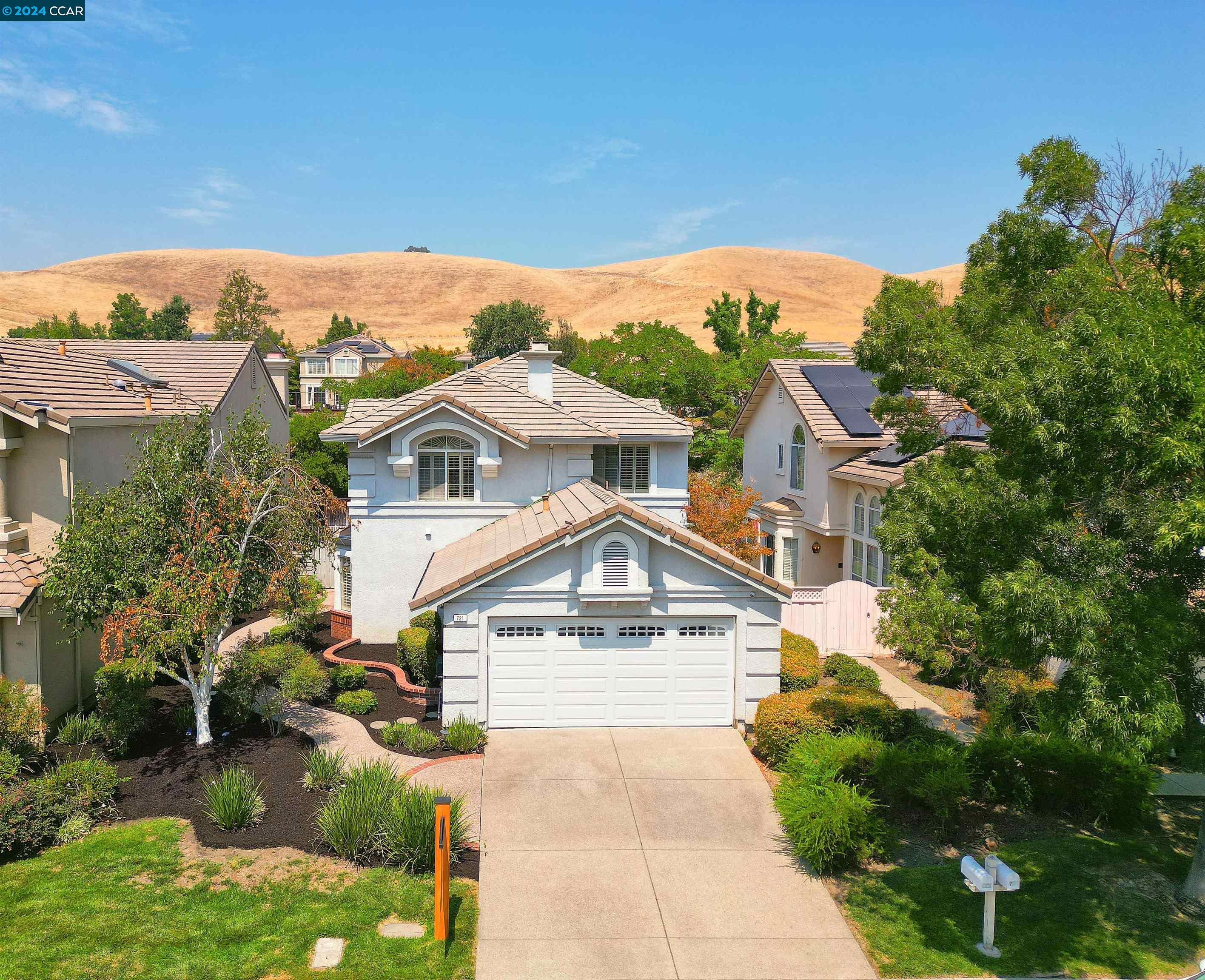 OPEN 10/19 & 10/20, 1PM-4PM. This is Danville's MOST AMAZING opportunity! Located in the Diablo Highlands community and renovated from top to bottom with over $400,000 in high-end upgrades. This home is an absolute GEM :-)YOU WILL LOVE IT  Beautiful custom shutters throughout the home add elegance and privacy to every room. Newer hardwood flooring enhances both the look and feel of the space. The heart of this home, the kitchen, is a culinary dream come true. Outfitted with a Sub-Zero refrigerator, Monogram hood and microwave, Dacor cooktop and oven, and upgraded, expanded countertops and cabinets, it offers an unparalleled gourmet cooking experience. All baths have been completely renovated, featuring new expanded showers, elegant vanities, modern flooring, and updated lighting fixtures. This stunning home backs to a lush greenbelt, providing a serene backdrop and lots of privacy. Residents of Diablo Highlands have access to lots of amenities including a clubhouse, a pool, tennis courts, and more. Located within a highly rated school district, and close to walking trails, parks, and just a short drive to beautiful downtown Danville, this home has it all! Make this incredible home your forever home! HURRY Hurry Hurry !!
