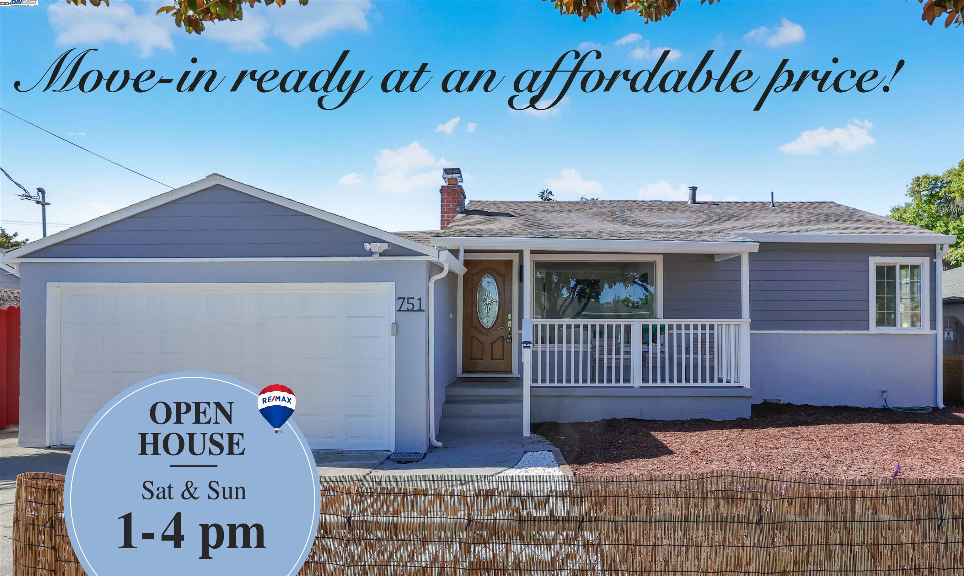 Detail Gallery Image 1 of 1 For 751 Odonnell Ave, San Leandro,  CA 94577 - 3 Beds | 1 Baths