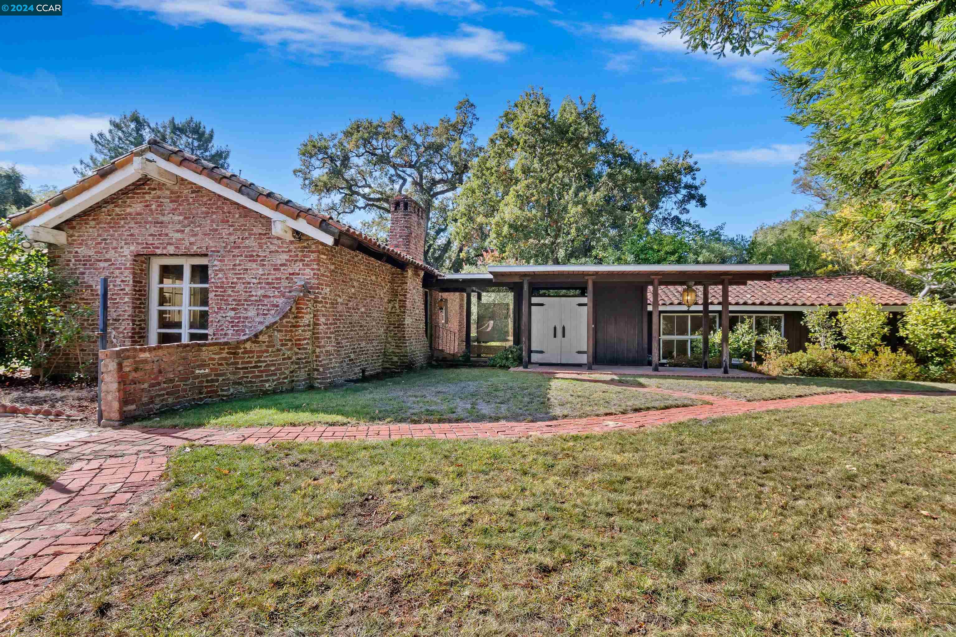 Discover a rare opportunity to own ONE or TWO unique properties in the highly desirable Tice Valley neighborhood of Walnut Creek! This charming 1932 Hacienda-style home sits on a .61-acre flat lot, exuding timeless character with classic architectural details. With lush surroundings & a spacious layout, the home offers the perfect blend of historic charm & modern possibilities. Enjoy the serene privacy while being just minutes from downtown Walnut Creek. There is so much potential to make this house your dream home. This home is in a fantastic location - close to Broadway Plaza, shopping, delicious restaurants, the Walnut Creek BART, 680/24 interchange, excellent schools & beautiful hiking trails. This is truly a must-see opportunity for those seeking a blend of historic elegance, modern convenience & endless potential in one of Walnut Creek's most sought-after areas. Don't miss your chance to own this! *1 property with a house on a .61 acre flat lot. *The adjacent .53 acre lot can be sold with this property. This prime vacant parcel provides a rare opportunity to design & build your dream home from the ground up.