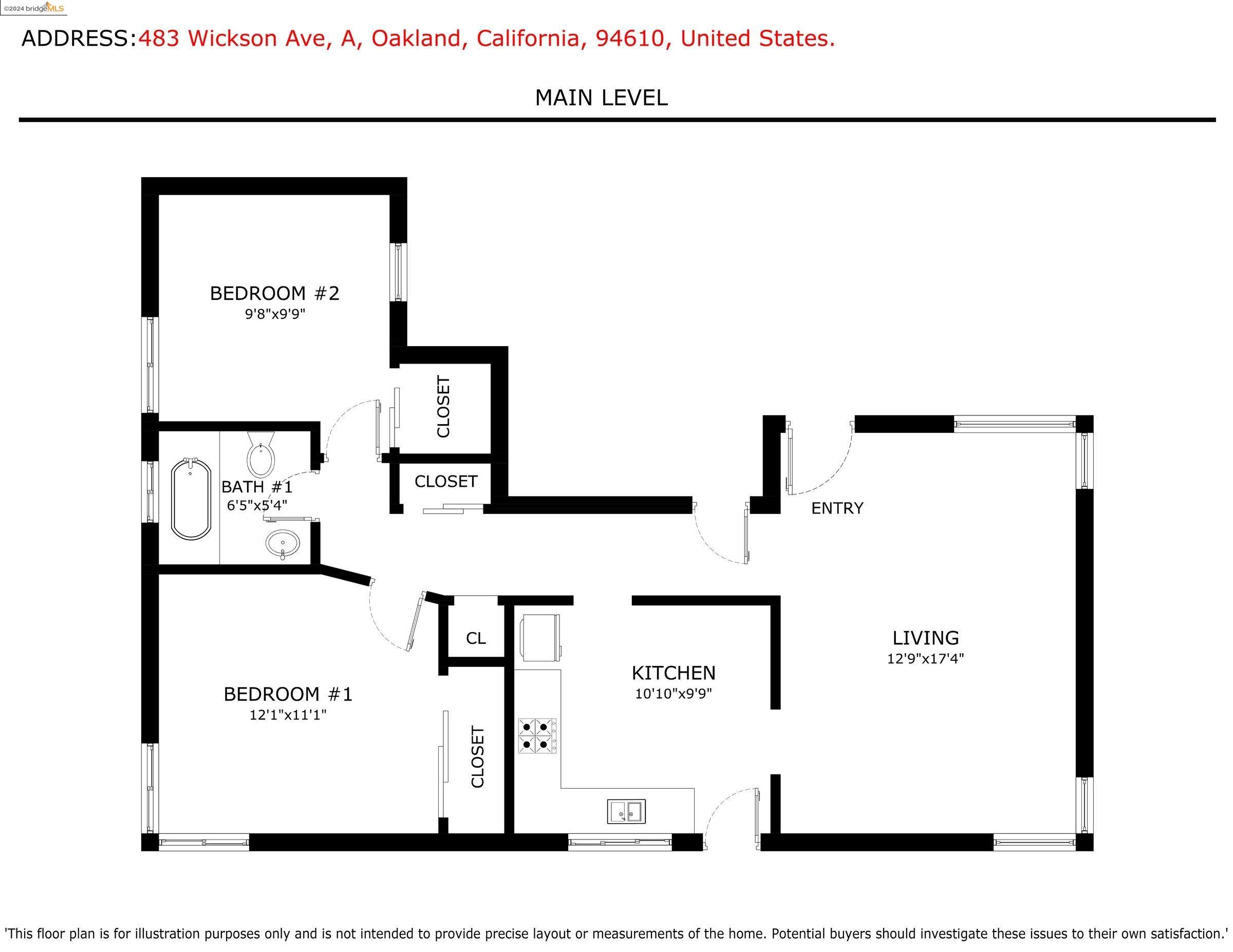 Detail Gallery Image 41 of 44 For 481 Wickson Avenue, Oakland,  CA 94610 - – Beds | – Baths