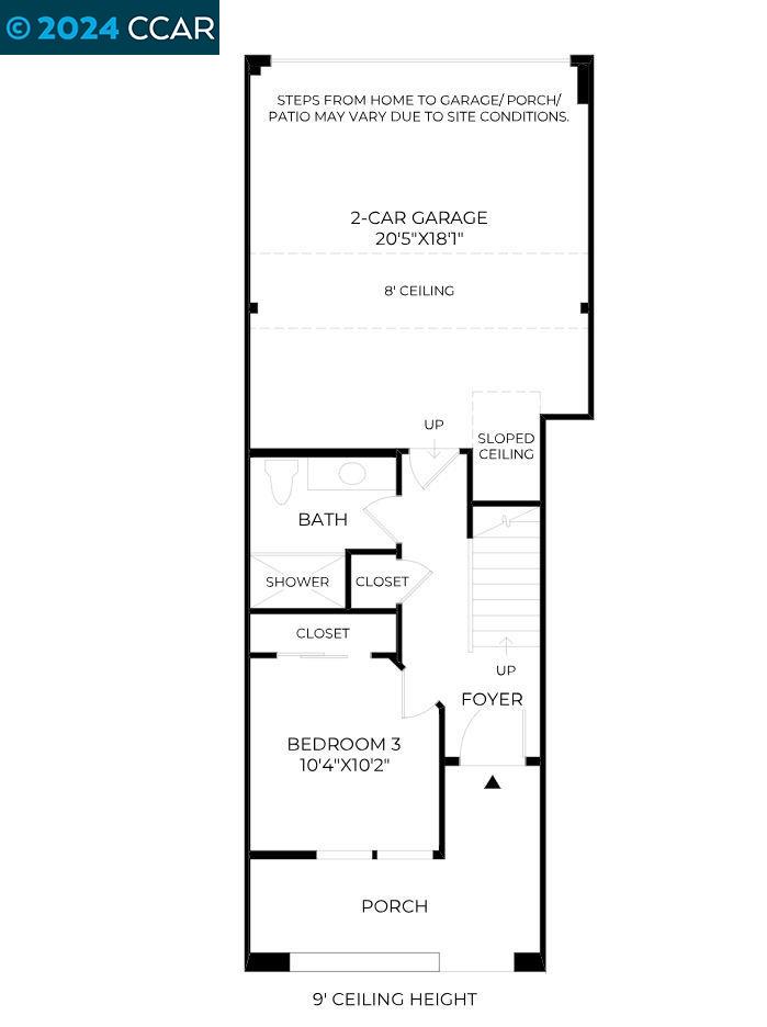 Detail Gallery Image 6 of 10 For 1101 Artemesia Terrace #3,  Sunnyvale,  CA 94086 - 3 Beds | 3 Baths