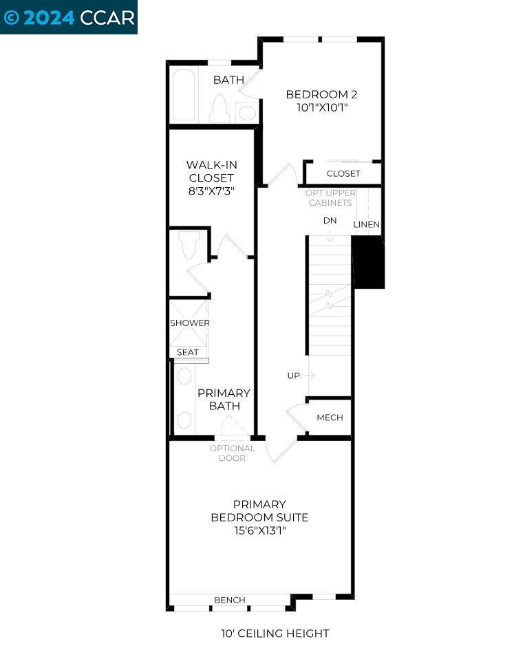 Detail Gallery Image 8 of 10 For 1101 Artemesia Terrace #3,  Sunnyvale,  CA 94086 - 3 Beds | 3 Baths