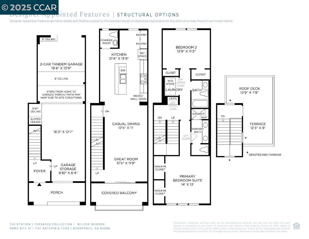 Detail Gallery Image 9 of 15 For 1101 Artemisia Terrace #6,  Sunnyvale,  CA 94086 - 2 Beds | 2/1 Baths