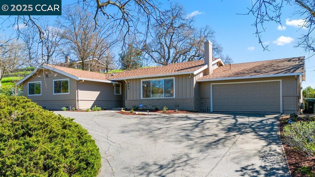 Detail Gallery Image 1 of 1 For 867 Holly Hill Dr, Walnut Creek,  CA 94596 - 4 Beds | 2/1 Baths