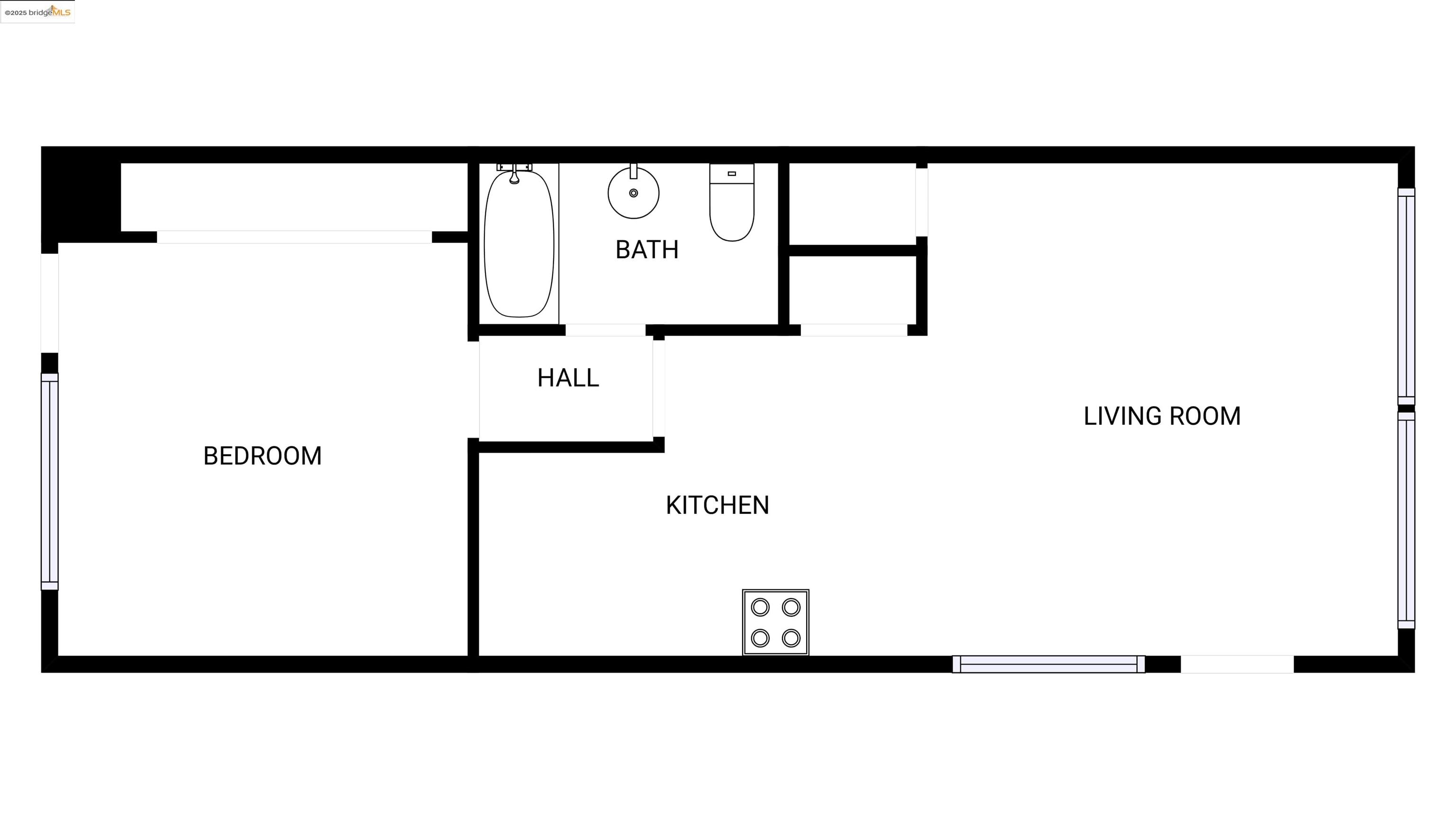 Detail Gallery Image 12 of 20 For 1555 Day Ave a,  San Mateo,  CA 94403 - 1 Beds | 1 Baths