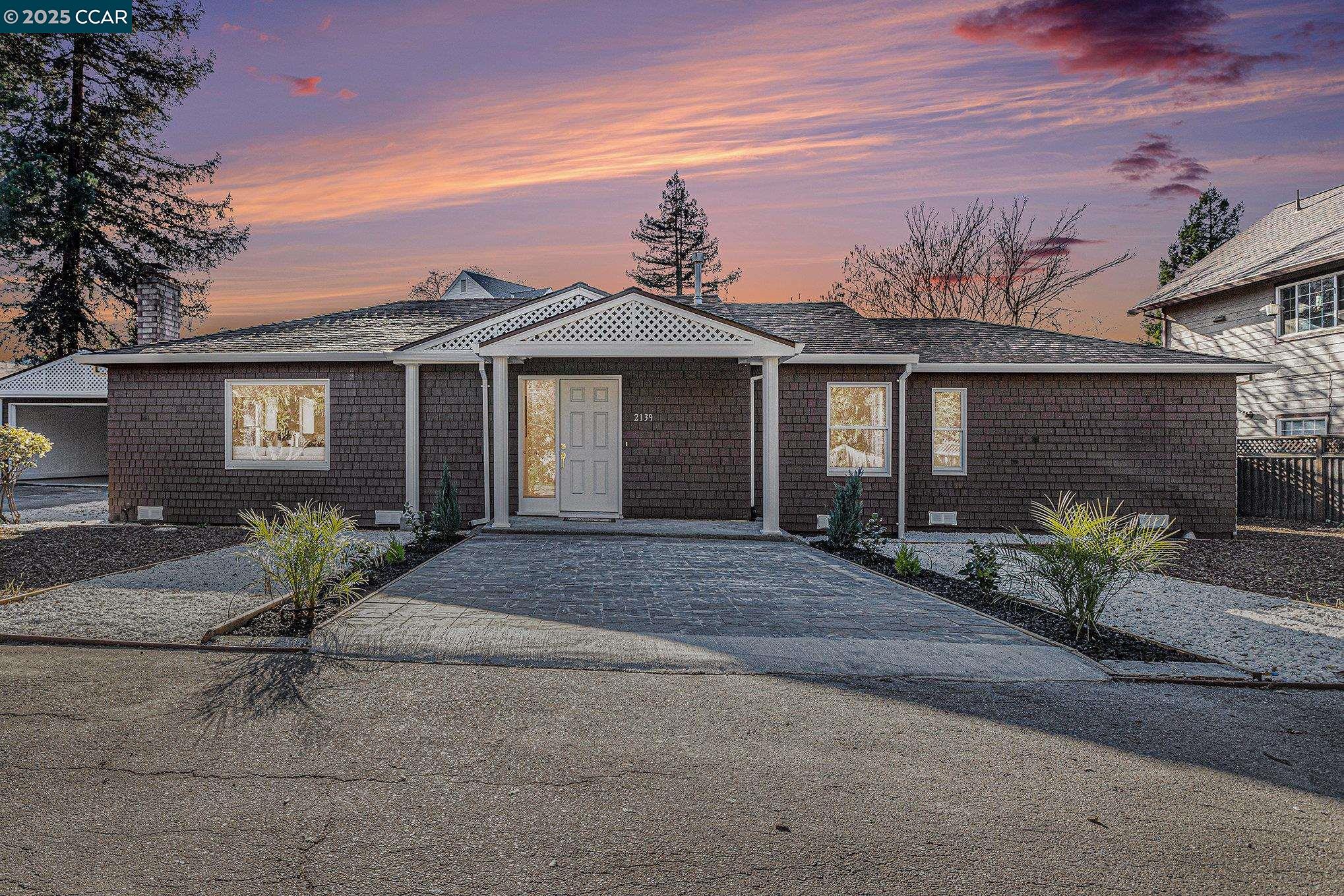 Open House 2-4 Sat 02/22 & 1-4pm on Sun 02/23. Welcome to this captivating and beautifully remodeled home, nestled in private street 3 bedroom 2 bath and office which can be use as 4th bedroom, this residence offers a perfect blend of comfort, style and modern living with huge backyard which offers ADU opportunity also. This home has been updated and upgraded to offer a fresh, modern appeal. It boasts new LVP flooring, providing an elegant and durable finish that complements the fresh new paint, brand new AC unit, new Roof and much more. The master suit is a true retreat, featuring its own private deck, perfect for morning coffee or sundown.  Stunning kitchen positioned next  to the outdoor deck loaded with premium upgrades brand new white soft close cabinets, elegant gold handles, Quartz countertop, new stainless steel appliances provide style and comfort. The spacious backyard is a true delight, offering endless opportunities for relaxation, entertainment and outdoor enjoyment. This home is a true gem, offering an exquisite blend of quality, style and space. Come and see this incredible property for yourself located close to Walnut Creek downtown, Lafayette border, top schools, Bart station, Freeway access & much more !!!!