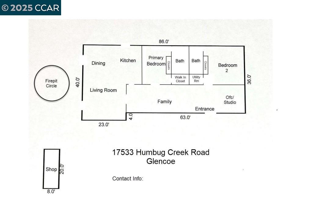 Detail Gallery Image 58 of 59 For 17533 Humbug Creek Rd, Glencoe,  CA 95232 - 2 Beds | 2 Baths