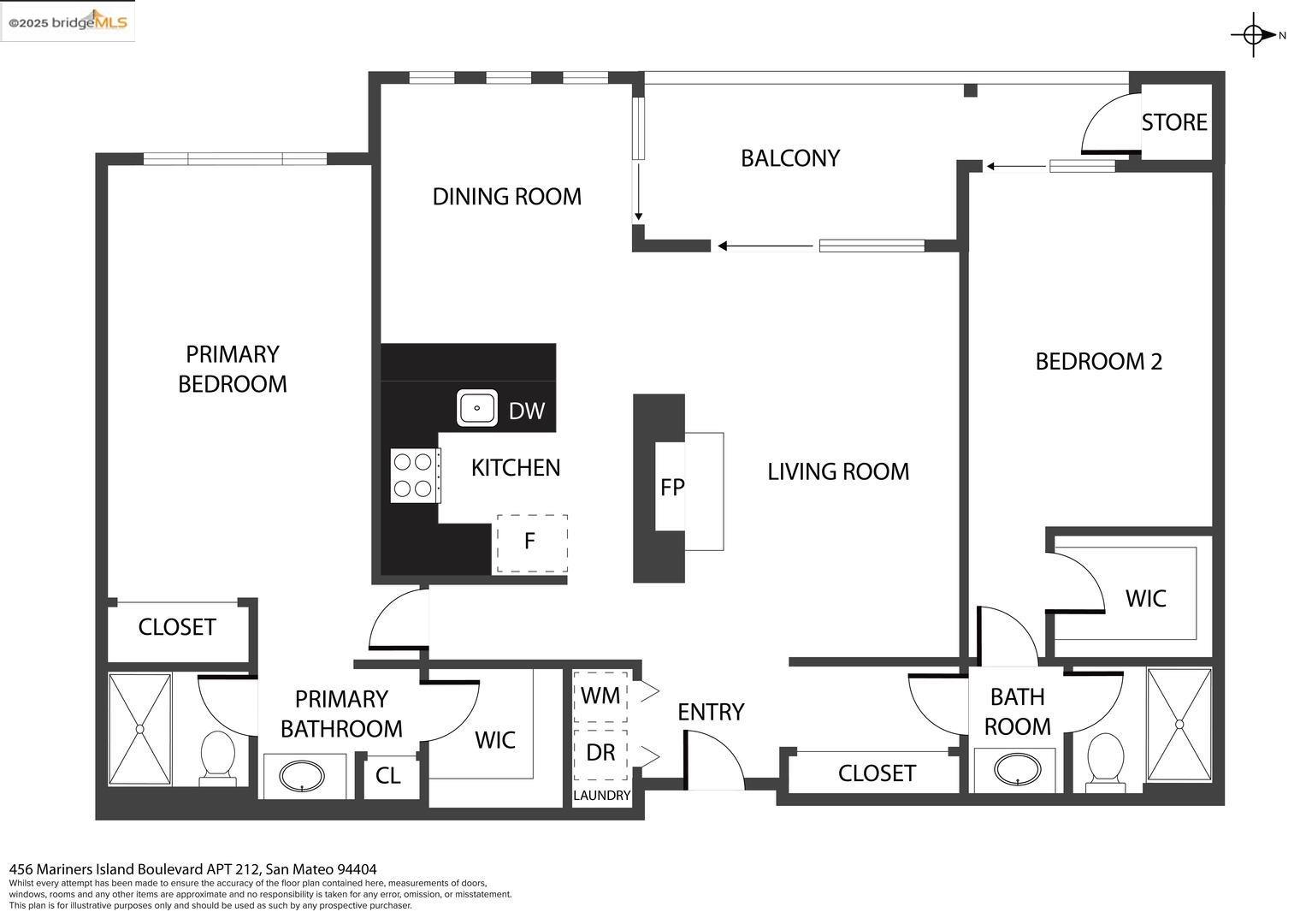 Detail Gallery Image 18 of 32 For 456 Mariners Island Blvd #212,  San Mateo,  CA 94404 - 2 Beds | 2 Baths
