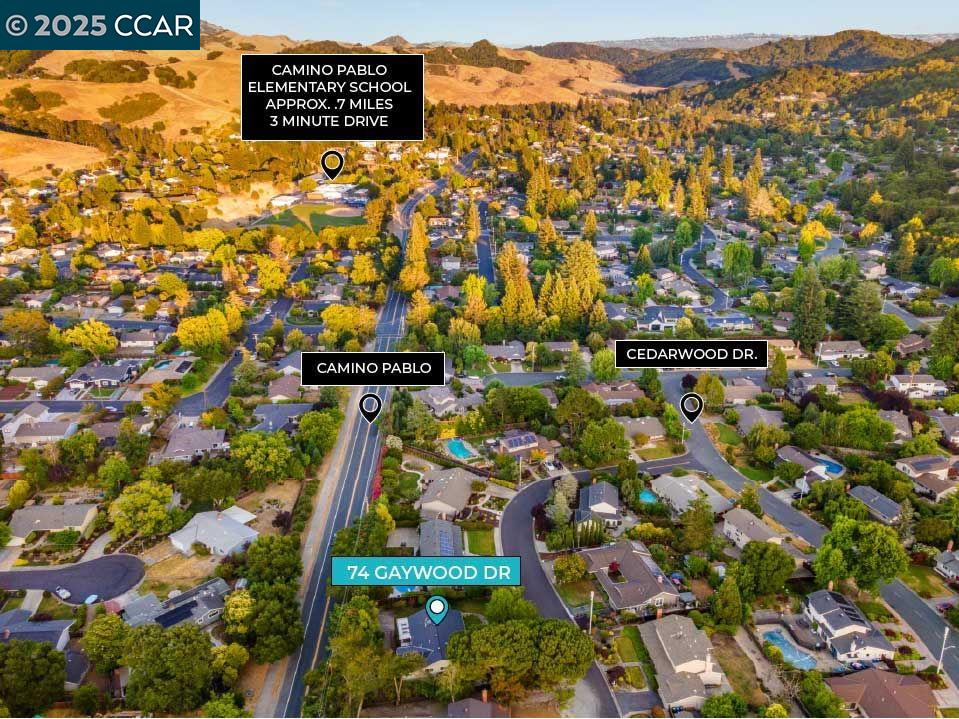 Detail Gallery Image 53 of 57 For 74 Gaywood Pl, Moraga,  CA 94556 - 4 Beds | 2 Baths