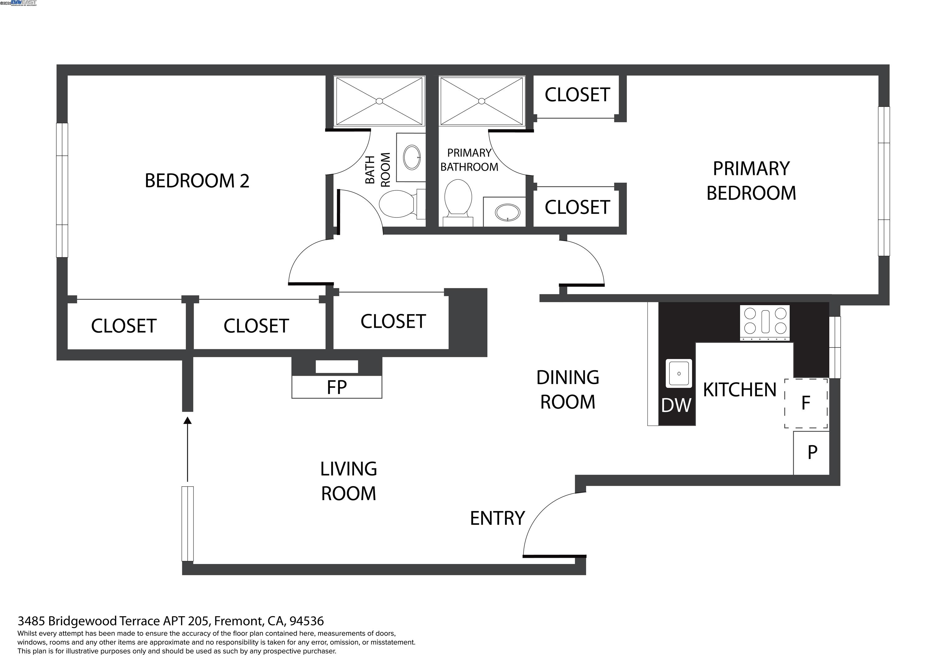 Detail Gallery Image 25 of 25 For 3485 Bridgewood Ter #205,  Fremont,  CA 94536 - 2 Beds | 2 Baths