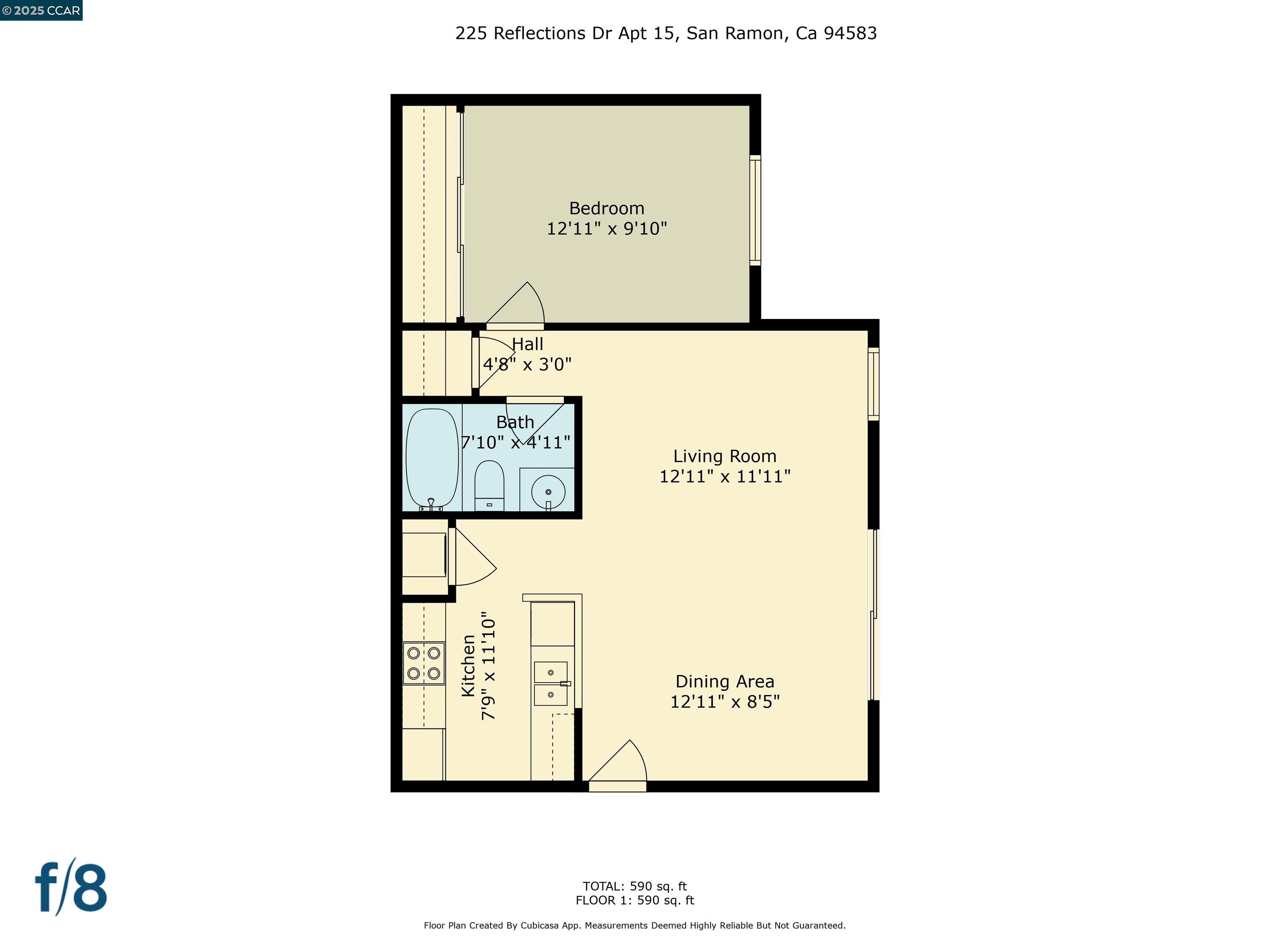 Detail Gallery Image 36 of 36 For 225 Reflections Dr #15,  San Ramon,  CA 94583 - 1 Beds | 1 Baths
