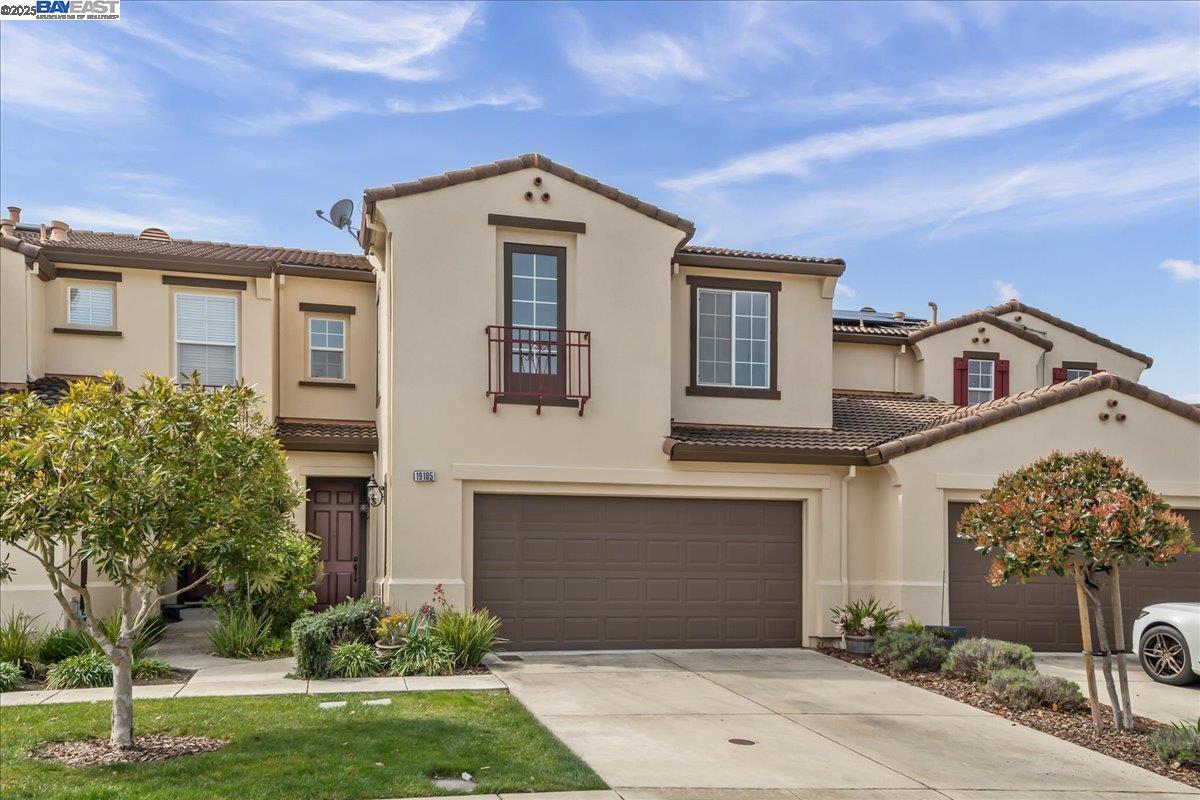 Welcome to this stunning 3-bedroom, 2.5-bathroom townhome in the desirable Palomares Hills community! Offering approximately 1,785 sq. ft. of bright and airy living space, this home is filled with natural light from its many windows.  The beautifully updated kitchen features new solid countertops, a pantry, microwave, dishwasher, and a brand-new gas stove, all complemented by recessed lighting. The dining area is perfect for entertaining, while the spacious living room boasts vaulted ceilings, a cozy gas fireplace, and elegant wood flooring.  Upstairs, you’ll find a versatile open office or reading nook area at the top of the stairs, along with a primary suite featuring ample closet space, dual sinks, and a walk-in shower. Two additional generously sized bedrooms and a full bathroom with a shower over tub complete the second floor.  Additional highlights include an in-unit laundry room with cabinetry and a two-car garage. Step outside to your lovely backyard, the perfect space to relax or entertain guests.  As part of the Palomares Hills community, you’ll enjoy access to a community center, swimming pool, tennis courts, basketball court, and on-site security patrol.  Don’t miss out on this incredible home—schedule a showing today!