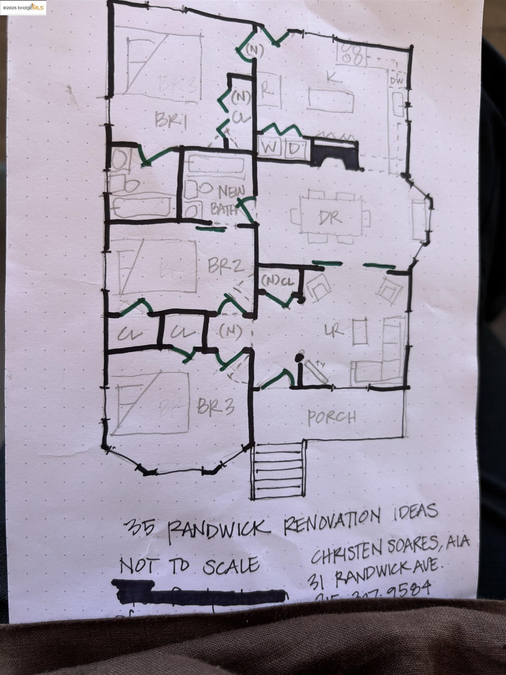 Detail Gallery Image 3 of 3 For 35 Randwick Ave, Oakland,  CA 94611 - 3 Beds | 1 Baths