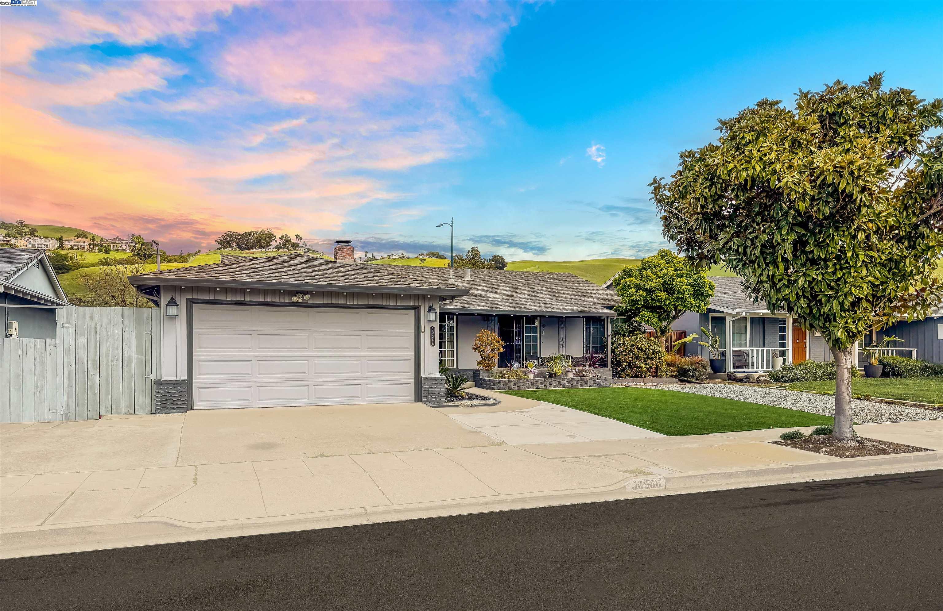 Welcome to Your Fairway Park Retreat! This beautifully maintained 3-bedroom, 2-bathroom home is nestled in the heart of Fairway Park, one of Hayward’s most desirable neighborhoods. With fantastic curb appeal and a spacious, thoughtfully designed floor plan, this home offers the perfect blend of comfort, functionality, and style. Step inside to discover a bright and airy living space where large windows in both the front room and dining area flood the home with natural light. The layout flows seamlessly from the welcoming front room to the dining area and out to the show-stopping backyard making this home ideal for both relaxing and entertaining. The true gem of this property is the backyard. Lovingly designed and full of charm, it’s the perfect space to gather with friends for a barbecue or unwind in the Jacuzzi after a long day.  The primary suite is large, featuring an updated en suite bathroom complete with a state-of-the-art, self-defogging mirror adding a modern touch of luxury. Located just minutes from shopping and everyday conveniences, you’ll love the easy access to the local plaza for groceries, pizza, donuts or even a quick workout at the gym. Plus, the beauty of Garin Regional Park is only minutes away perfect for weekend hike or picnic.