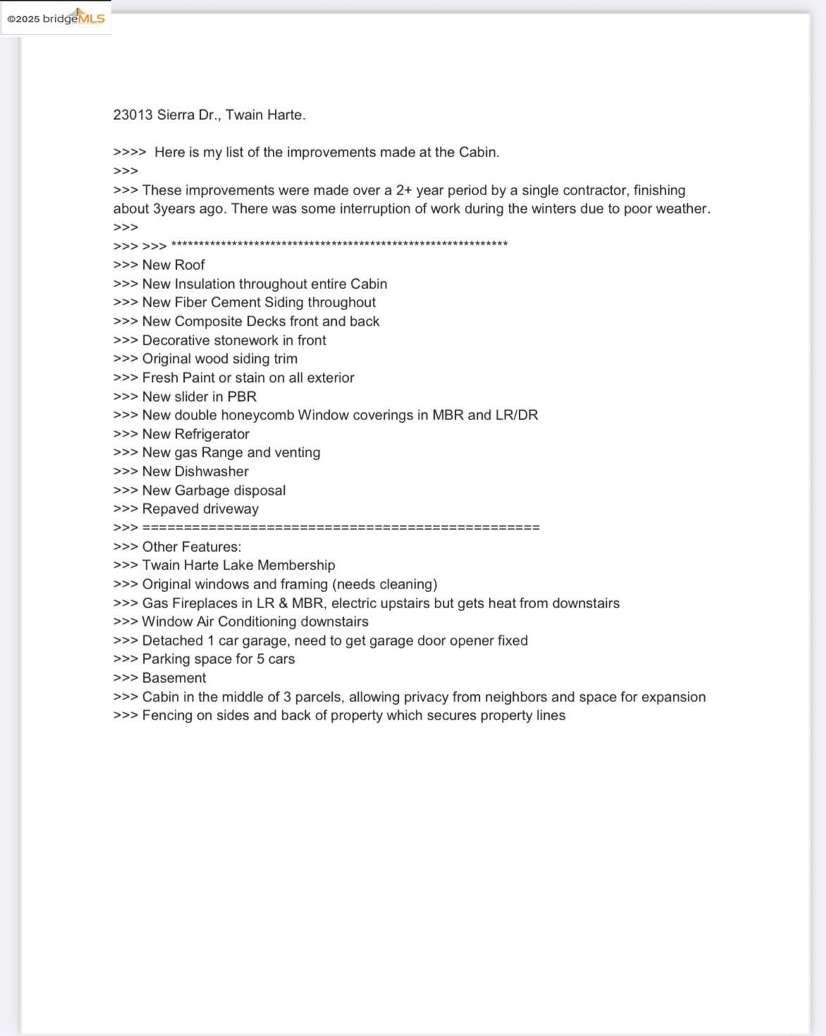 Detail Gallery Image 60 of 60 For 23013 Sierra Dr., Twain Harte,  CA 95383 - 3 Beds | 2 Baths