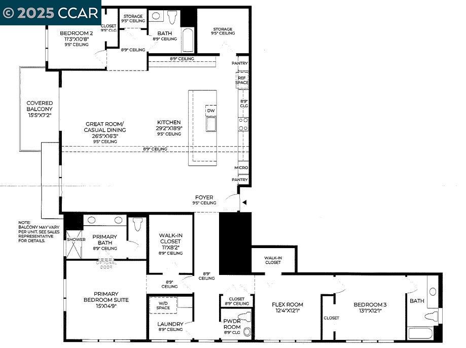 Detail Gallery Image 7 of 14 For 308 Torrey Pine Terrace #604,  Sunnyvale,  CA 94086 - 3 Beds | 3/1 Baths
