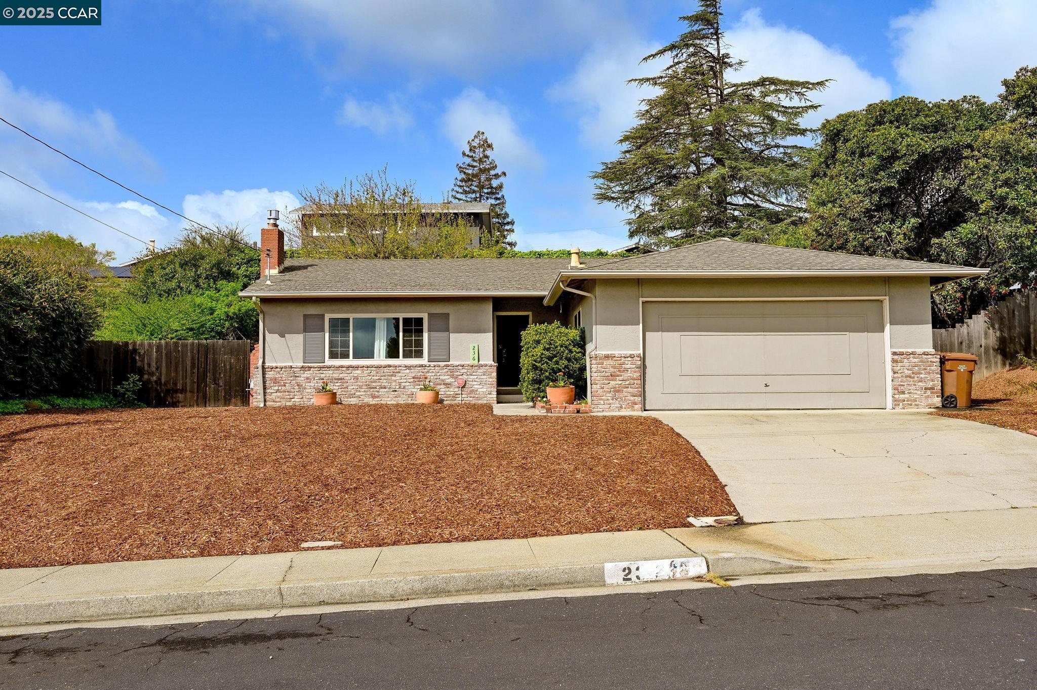 Detail Gallery Image 1 of 1 For 236 Escondido Drive, Martinez,  CA 94553 - 4 Beds | 2 Baths