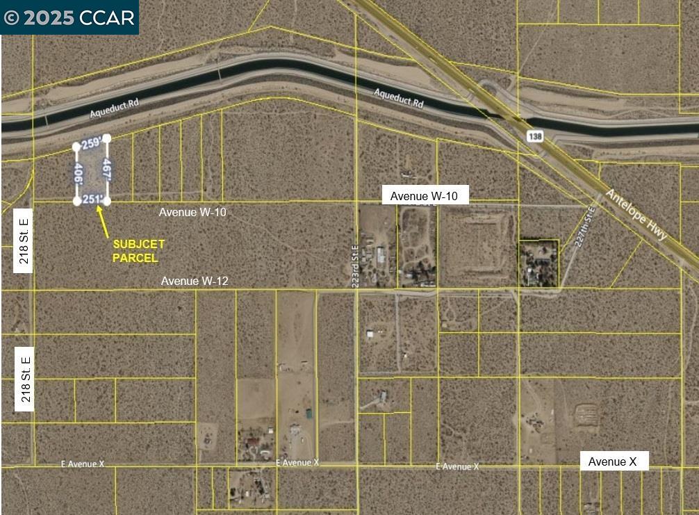 Detail Gallery Image 1 of 1 For 219 St. E and Ave. W9, Llano,  CA 93544 - – Beds | – Baths