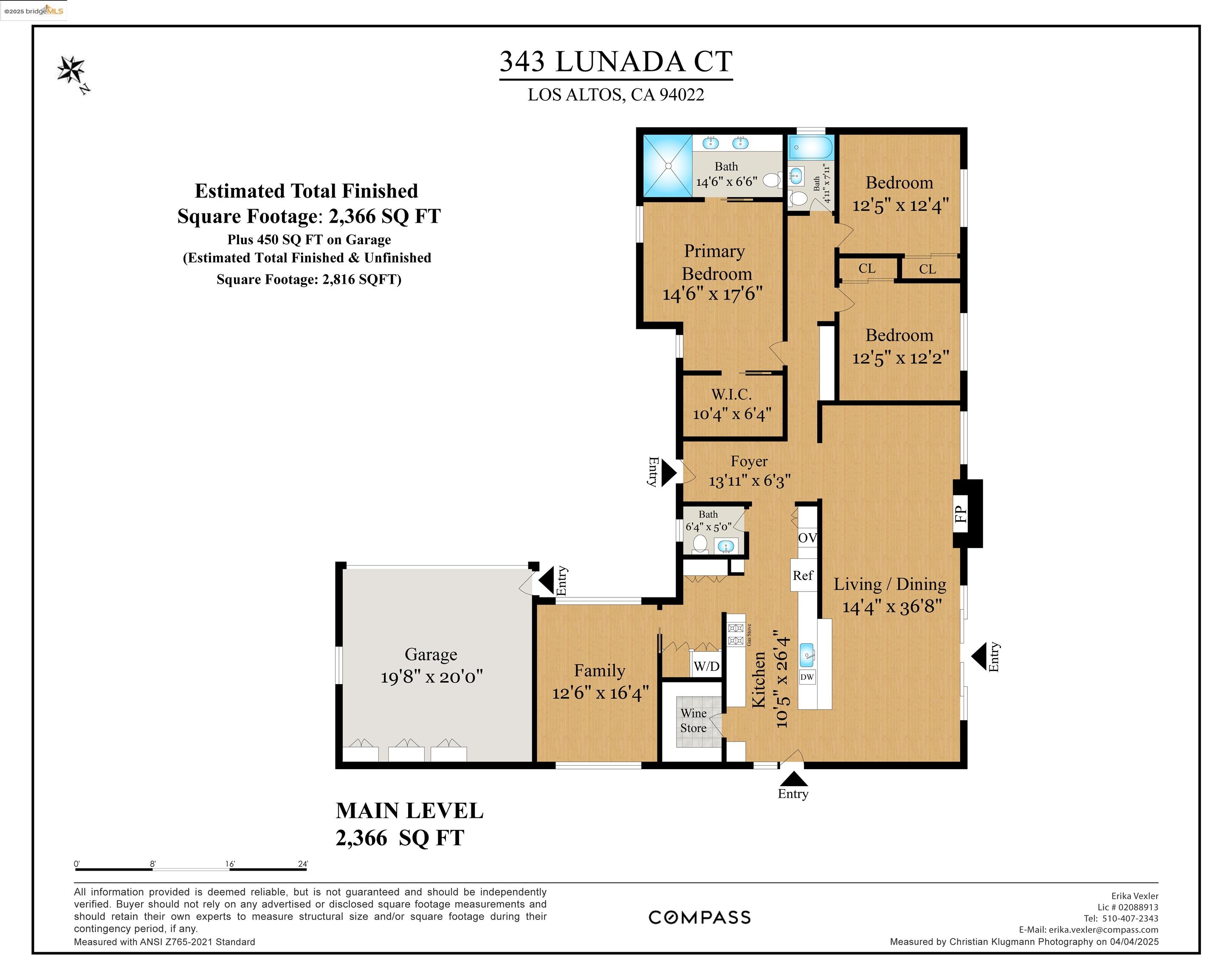 Detail Gallery Image 42 of 42 For 343 Lunada Court, Los Altos,  CA 94022 - 3 Beds | 2/1 Baths