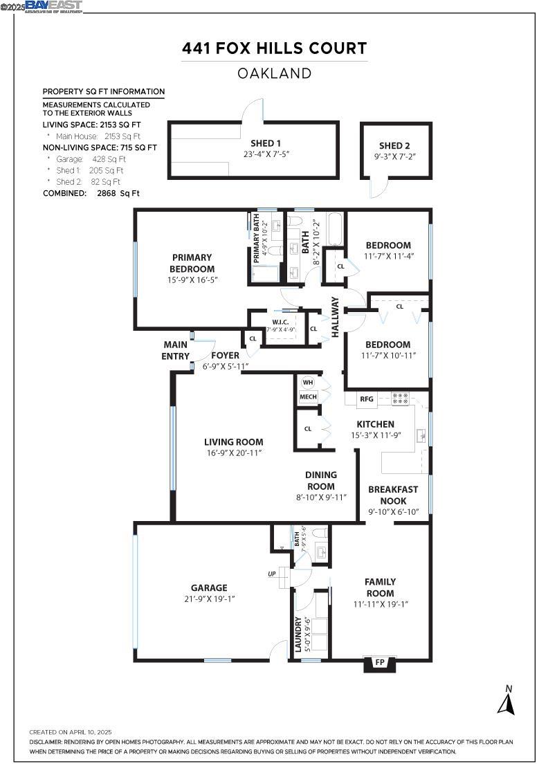 Detail Gallery Image 57 of 57 For 441 Fox Hills Court, Oakland,  CA 94605 - 3 Beds | 3 Baths