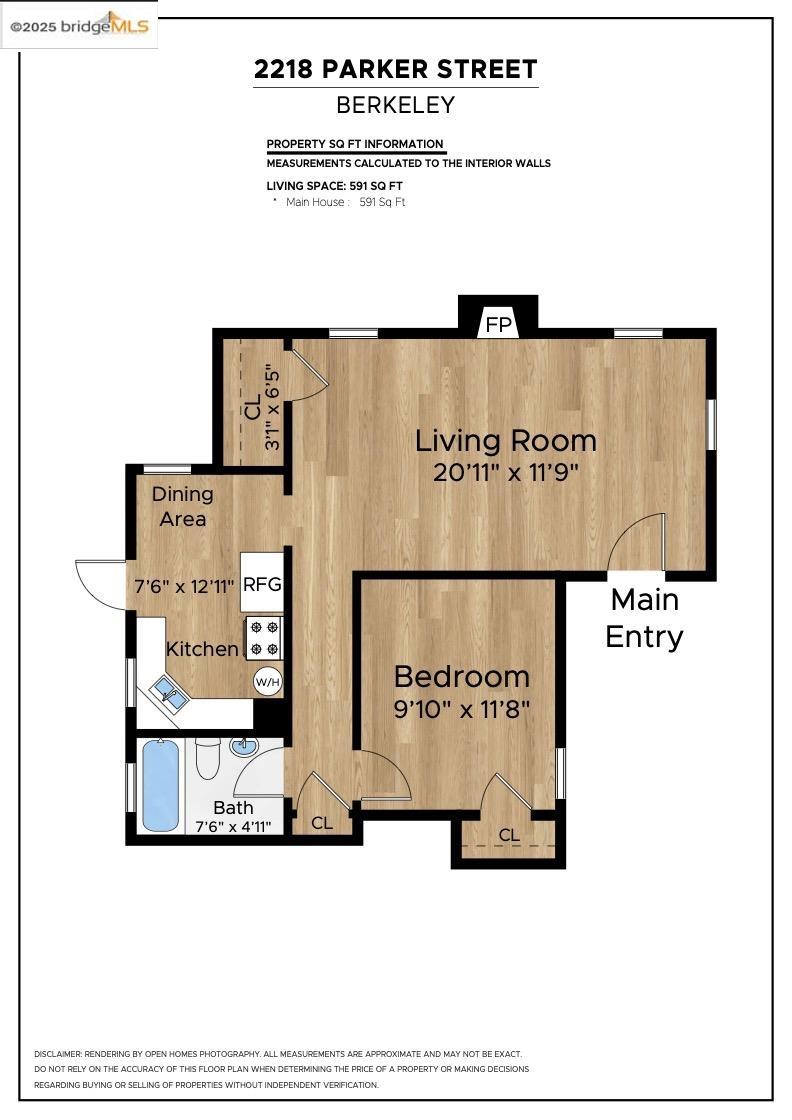 Detail Gallery Image 18 of 21 For 2218 Parker St, Berkeley,  CA 94704 - 1 Beds | 1 Baths