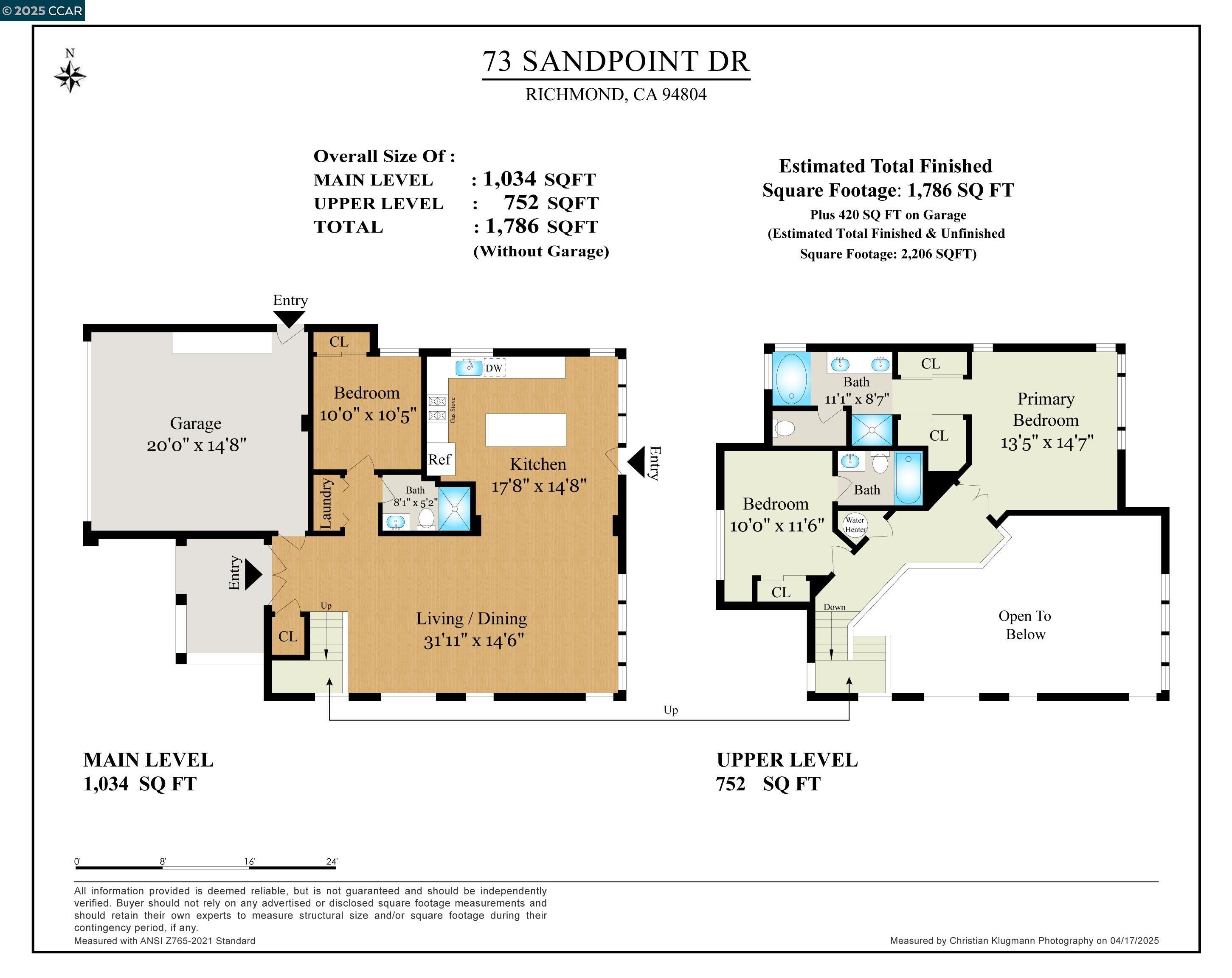 Detail Gallery Image 38 of 60 For 73 Sandpoint Dr, Richmond,  CA 94804 - 3 Beds | 3 Baths
