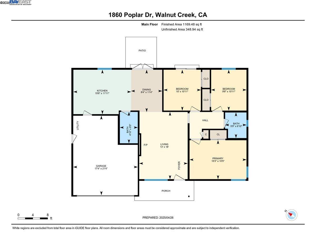 Detail Gallery Image 28 of 28 For 1860 Poplar Dr, Walnut Creek,  CA 94595 - 3 Beds | 2 Baths