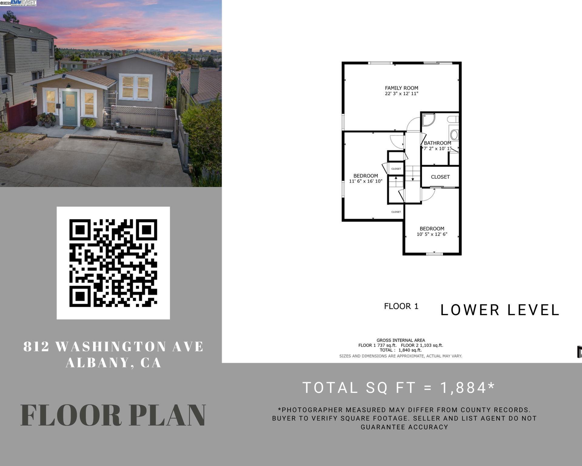 Detail Gallery Image 14 of 60 For 812 Washington Ave, Albany,  CA 94706 - 4 Beds | 2/1 Baths