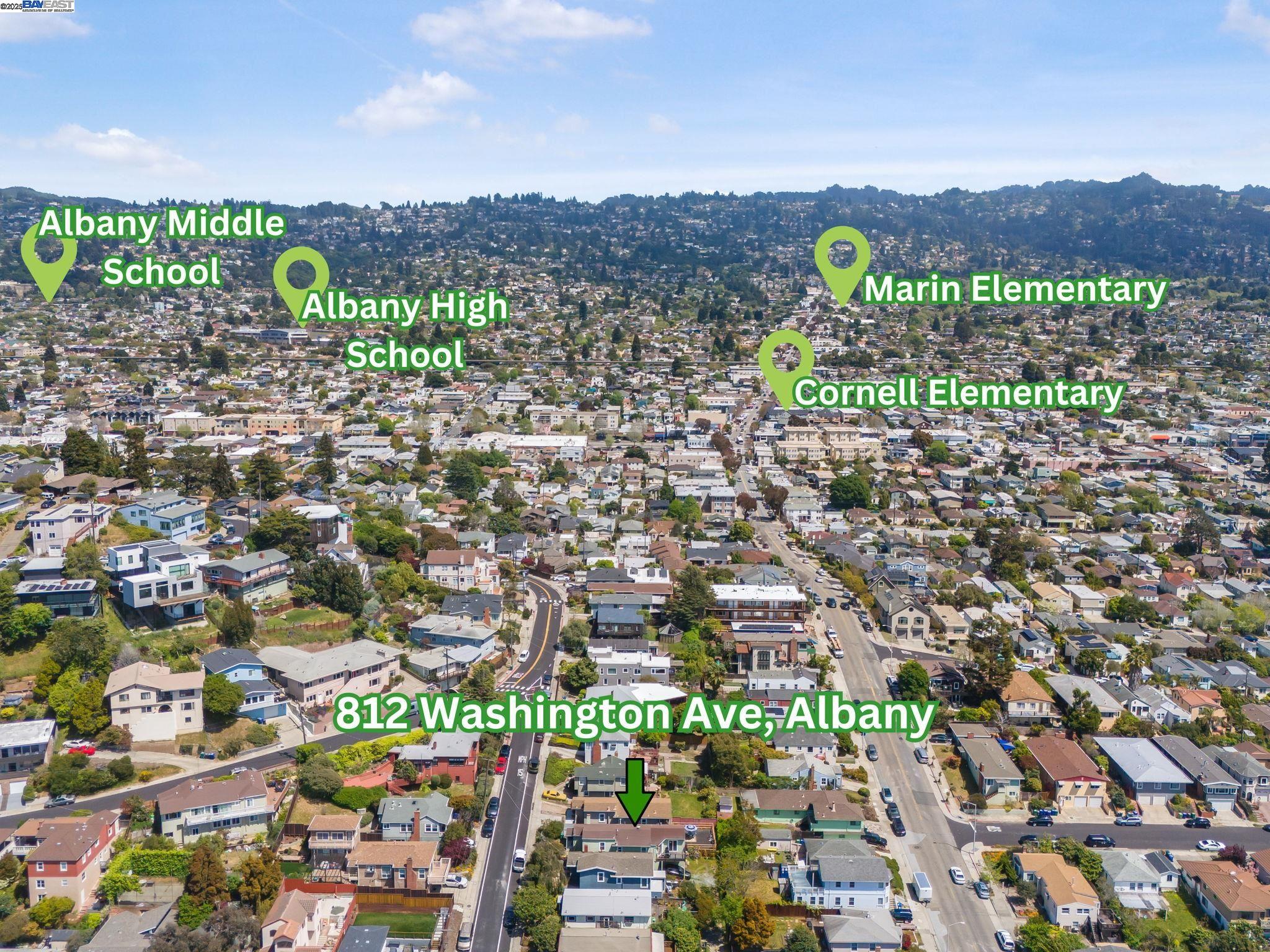 Detail Gallery Image 5 of 60 For 812 Washington Ave, Albany,  CA 94706 - 4 Beds | 2/1 Baths