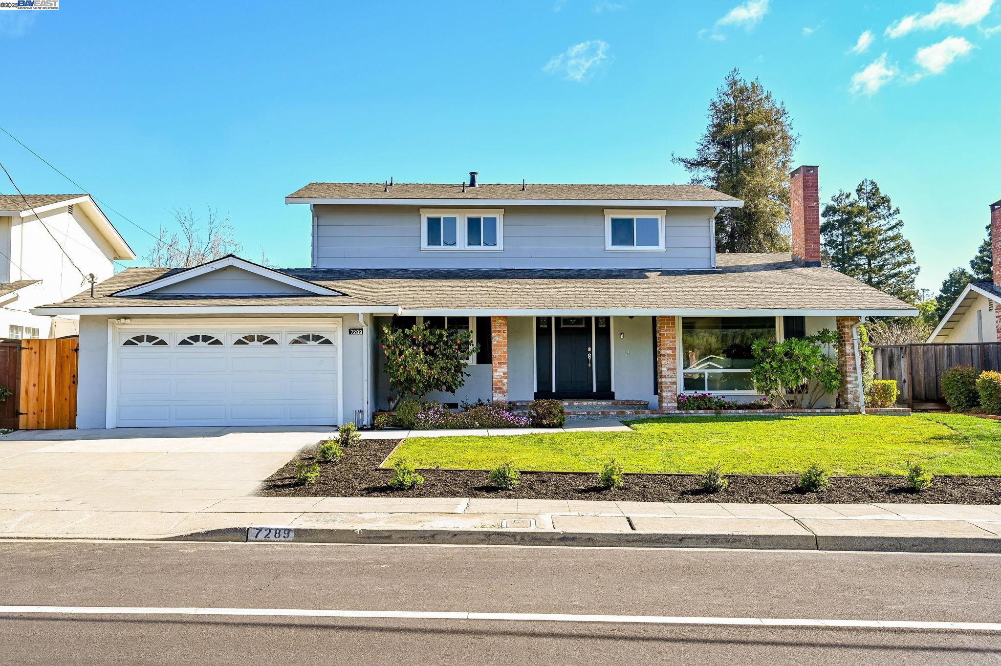 OH 5/3 & 5/4 1-4pm Nestled in the desirable Westside Dublin neigborhood. This beautifully updated 4-bedroom, 3 bathroom home offers 1,901 sq ft of comfortable living space.The thoughtfully designed floor plan includes a convenient first-level bedroom and a full bath, offering flexibility for guests or an office. The heart of the home is the stunning, updated kitchen, featuring stainless steel appliances, quartz counter tops, elegant custom cabinetry, and a spacious layout that seamlessly connects to the family room. The tiled kitchen-family space enhances both style and durability, making it perfect for everyday living. A breakfast bar provides additional seating and welcoming spot for casual meals or entertaining guests. Step outside to the expansive backyard, a true oasis designed for both relaxation and entertainment. It features a pergola, sitting area and an array of fruit trees, offering fresh seasonal harvests right in your own back yard. This outdoor space is a serene retreat. Ideally located near schools, parks, shopping, dining, bart and easy access to 580/680 freeways. This home perfectly blends convenience, comfort , and a touch of nature.