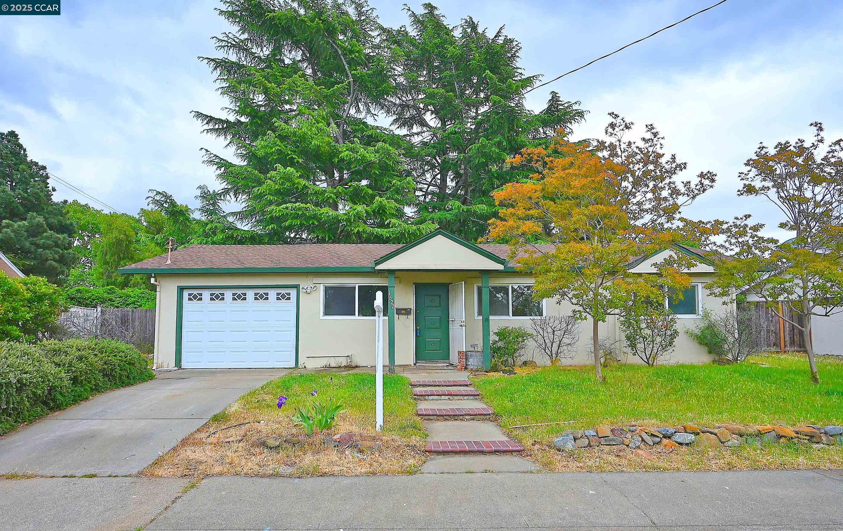 Detail Gallery Image 1 of 1 For 1622 Placer Drive, Concord,  CA 94521 - 3 Beds | 1 Baths