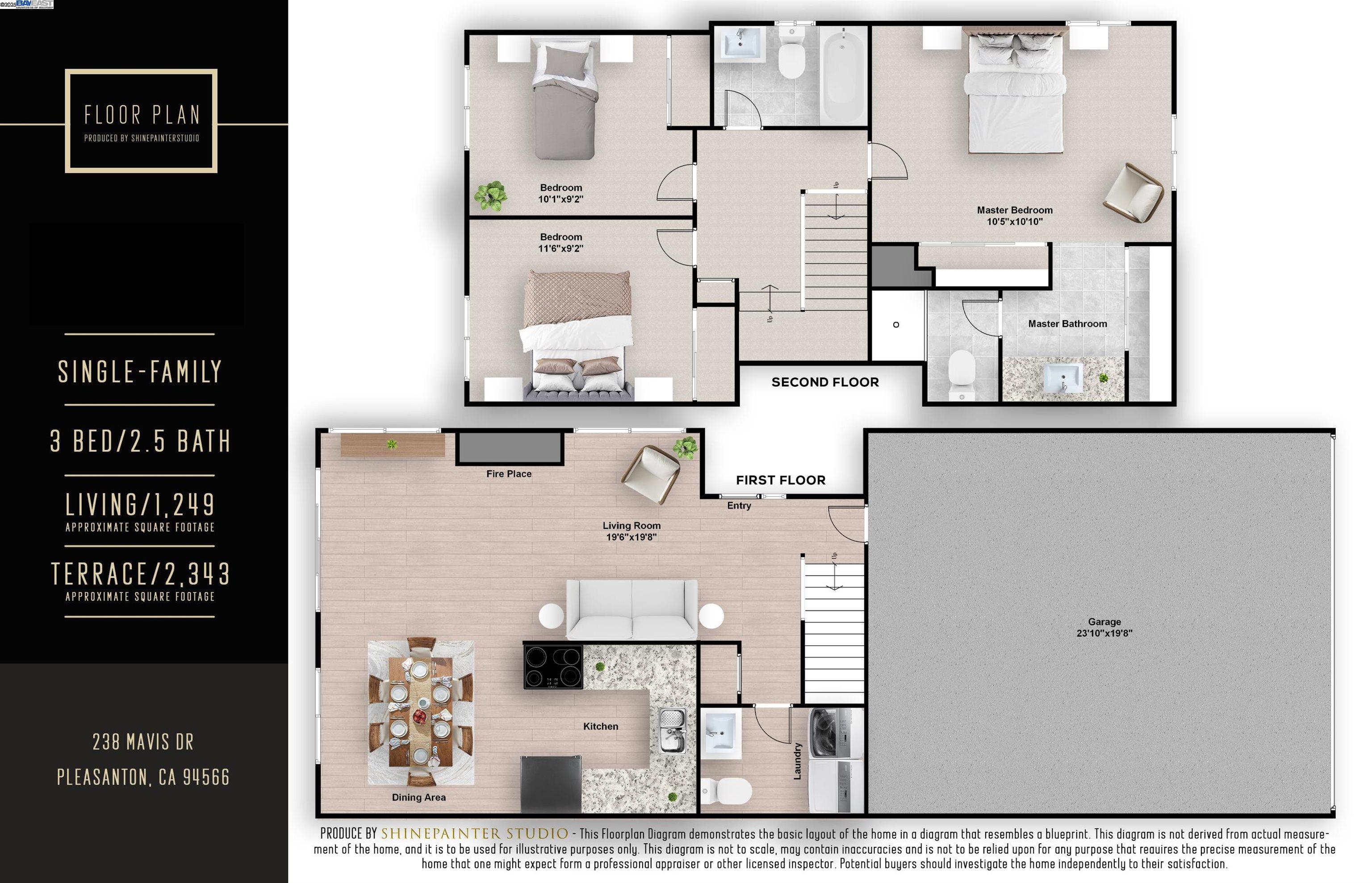 Detail Gallery Image 40 of 40 For 238 Mavis Dr, Pleasanton,  CA 94566 - 3 Beds | 2/1 Baths