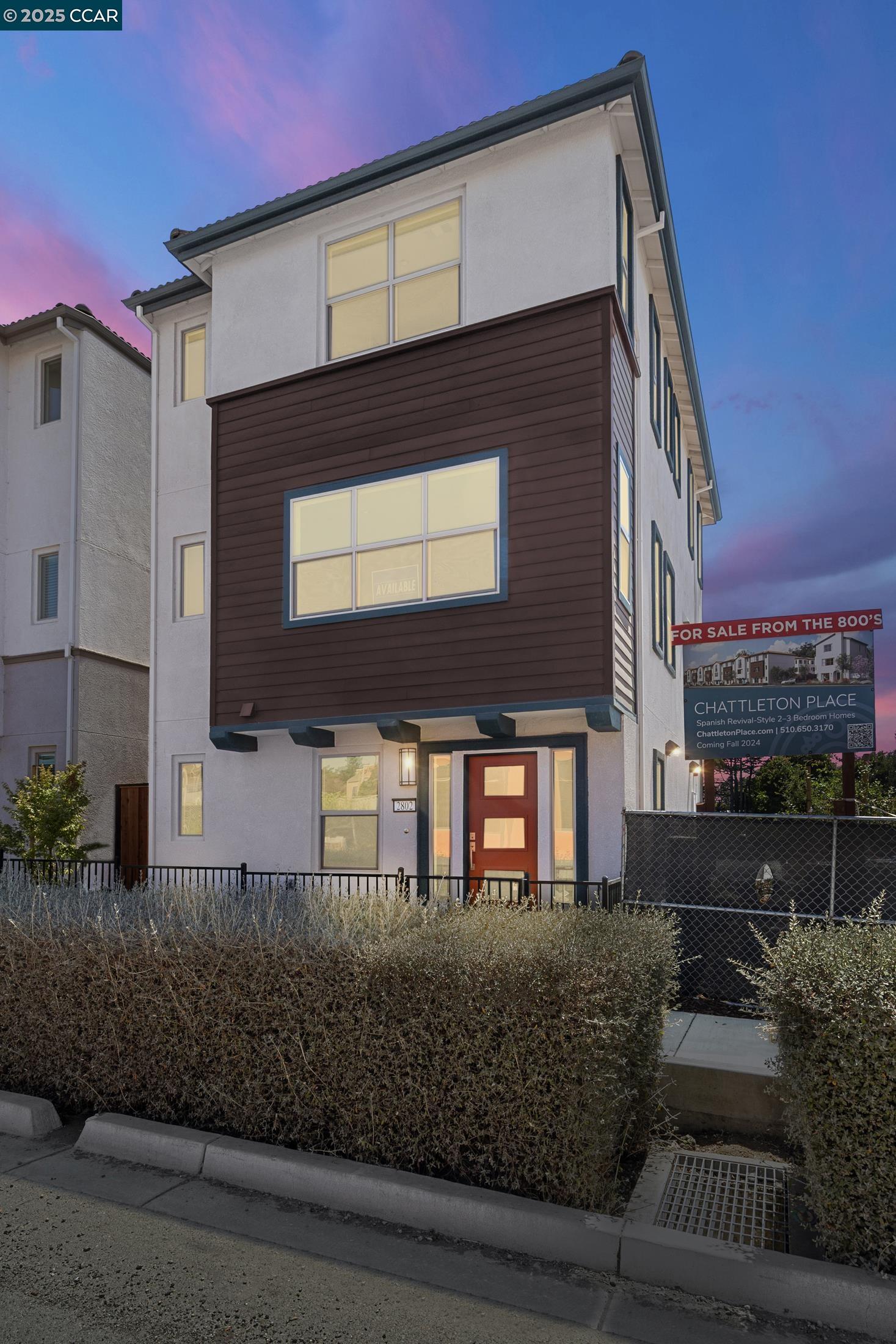 Welcome to Chattleton Place, a stunning new community of three-story single-family luxury homes in the vibrant San Pablo/Richmond area. Perfectly situated just minutes from major freeways and BART, these homes provide effortless access to San Francisco, Berkeley, Oakland, and Napa, making them ideal for commuters and urban explorers. Enjoy the convenience of nearby shopping at El Cerrito Plaza and a quick 10-minute drive to Solano Avenue in Albany, where you’ll find a lively mix of restaurants, hiking trails, and transportation options.  These exquisite Spanish Revival-style homes range from 1,600 to 2,100 square feet, offering 2-bed/2.5-bath layouts for singles, couples, and small families, and 3-bed/3.5-bath options for larger households. Select homes even feature Accessory Dwelling Units (ADUs), perfect for rental income or multi-generational living. With owned solar panels, airy great rooms, gracious porches, and modern amenities like pantries, walk-in closets, spa-like bathrooms, and home offices, these residences redefine comfort and style. Whether you’re a first-time buyer or looking to upgrade, Chattleton Place delivers East Bay living with the “wow” factor built in.