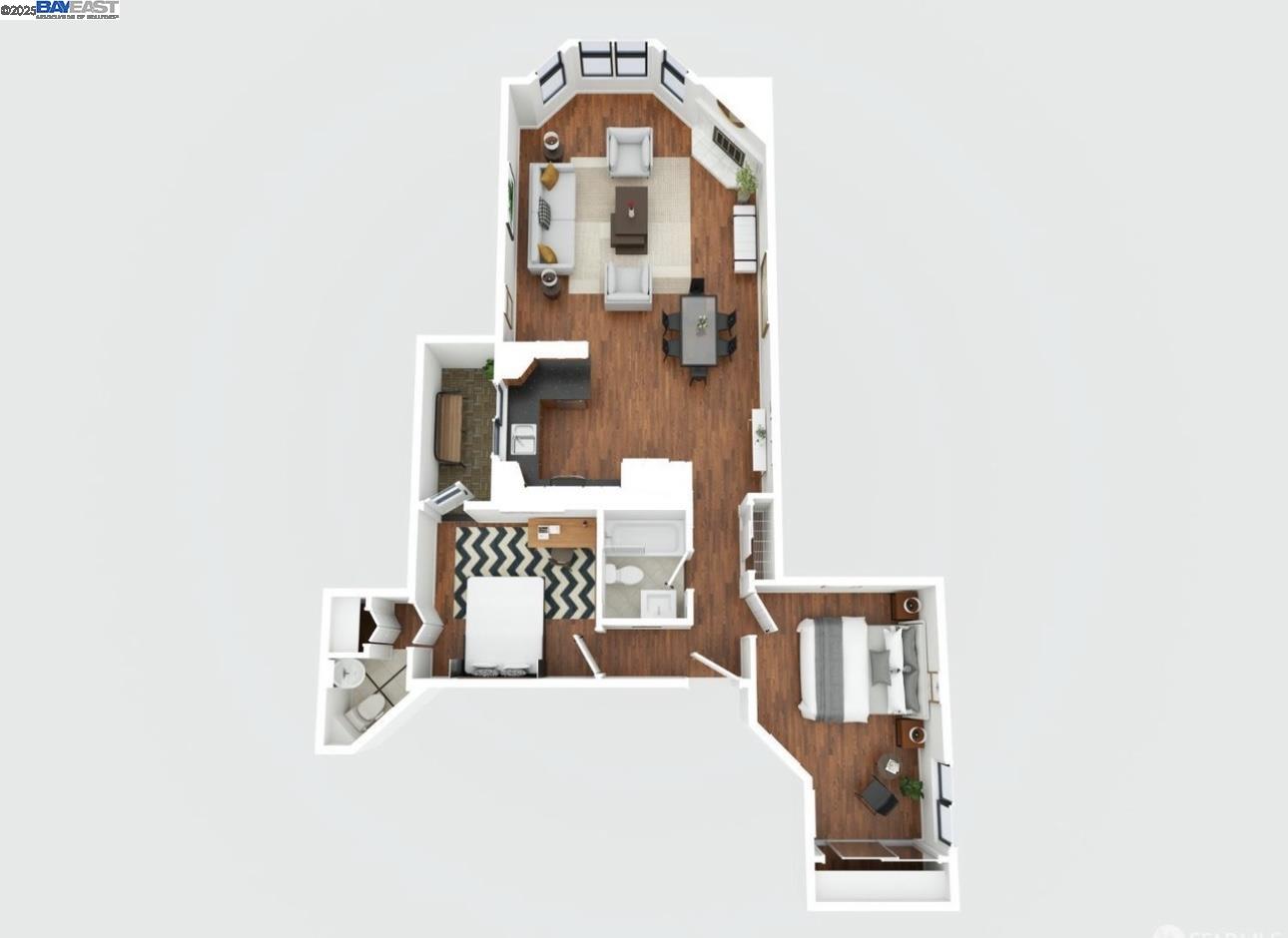 Detail Gallery Image 4 of 26 For 1365 Scott Street #1,  San Francisco,  CA 94115 - 2 Beds | 1/1 Baths