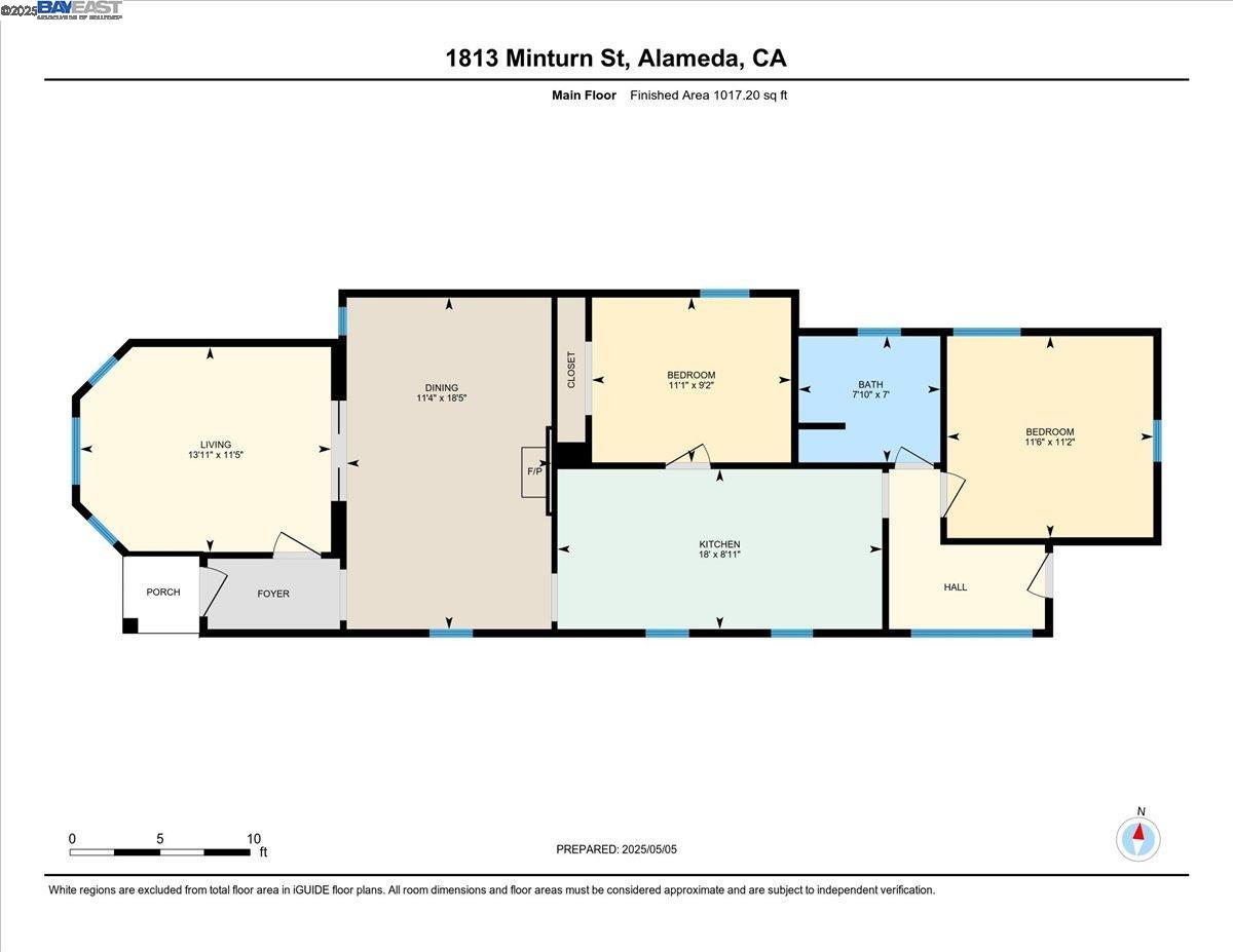 Detail Gallery Image 28 of 29 For 1813 Minturn St, Alameda,  CA 94501 - 2 Beds | 1 Baths